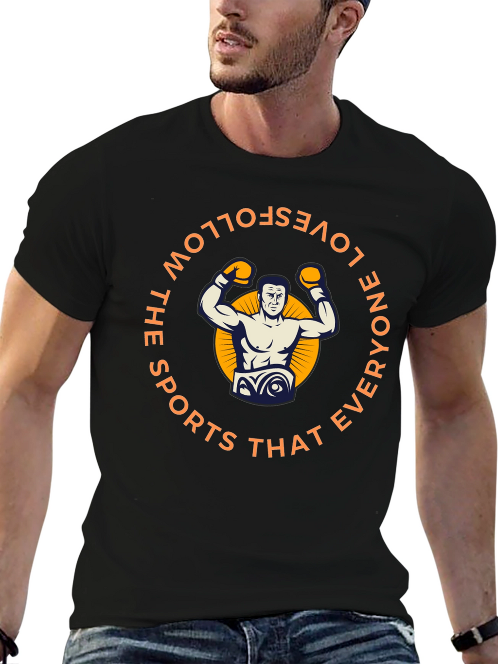 Boxing Graphic T-Shirt - Follow the Sports