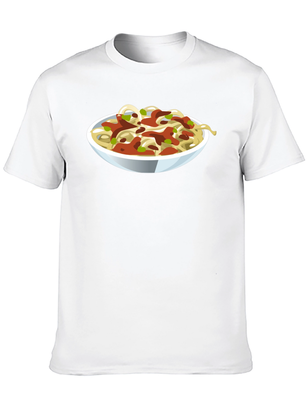 Spaghetti Bowl Graphic Tee - Foodie T-Shirt