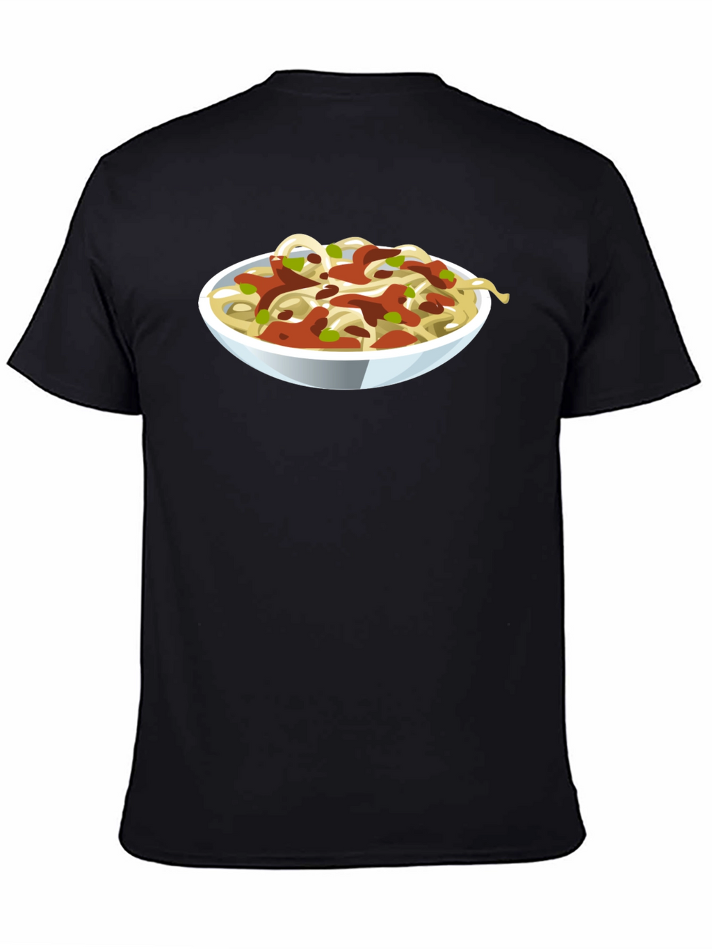 Spaghetti Bowl Graphic Tee - Foodie T-Shirt