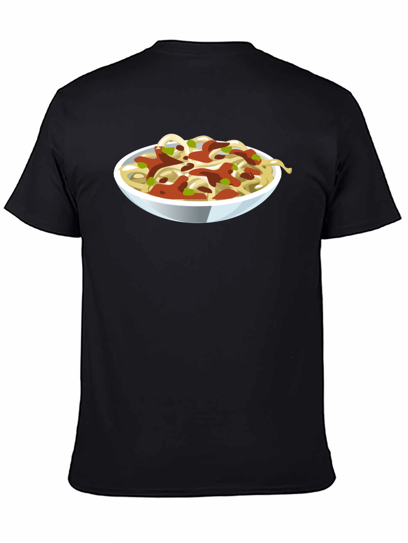 Spaghetti Bowl Graphic Tee - Foodie T-Shirt