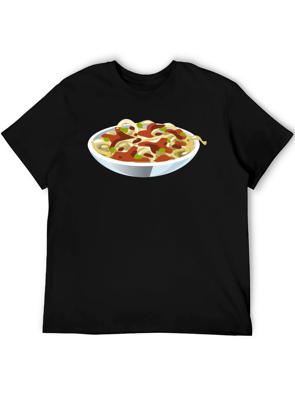 Spaghetti Bowl Graphic Tee - Foodie T-Shirt
