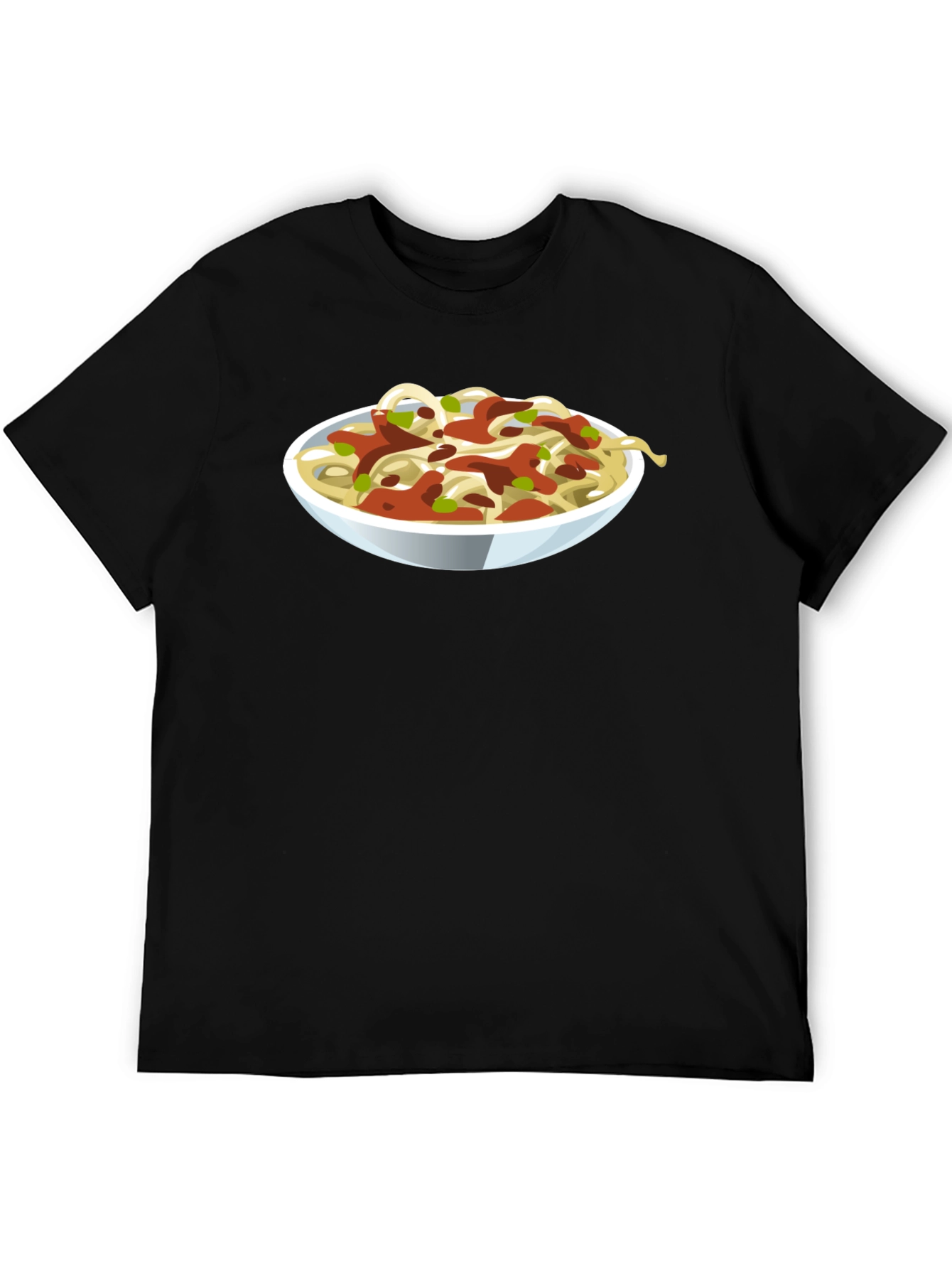 Spaghetti Bowl Graphic Tee - Foodie T-Shirt