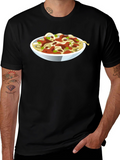 Spaghetti Bowl Graphic Tee - Foodie T-Shirt