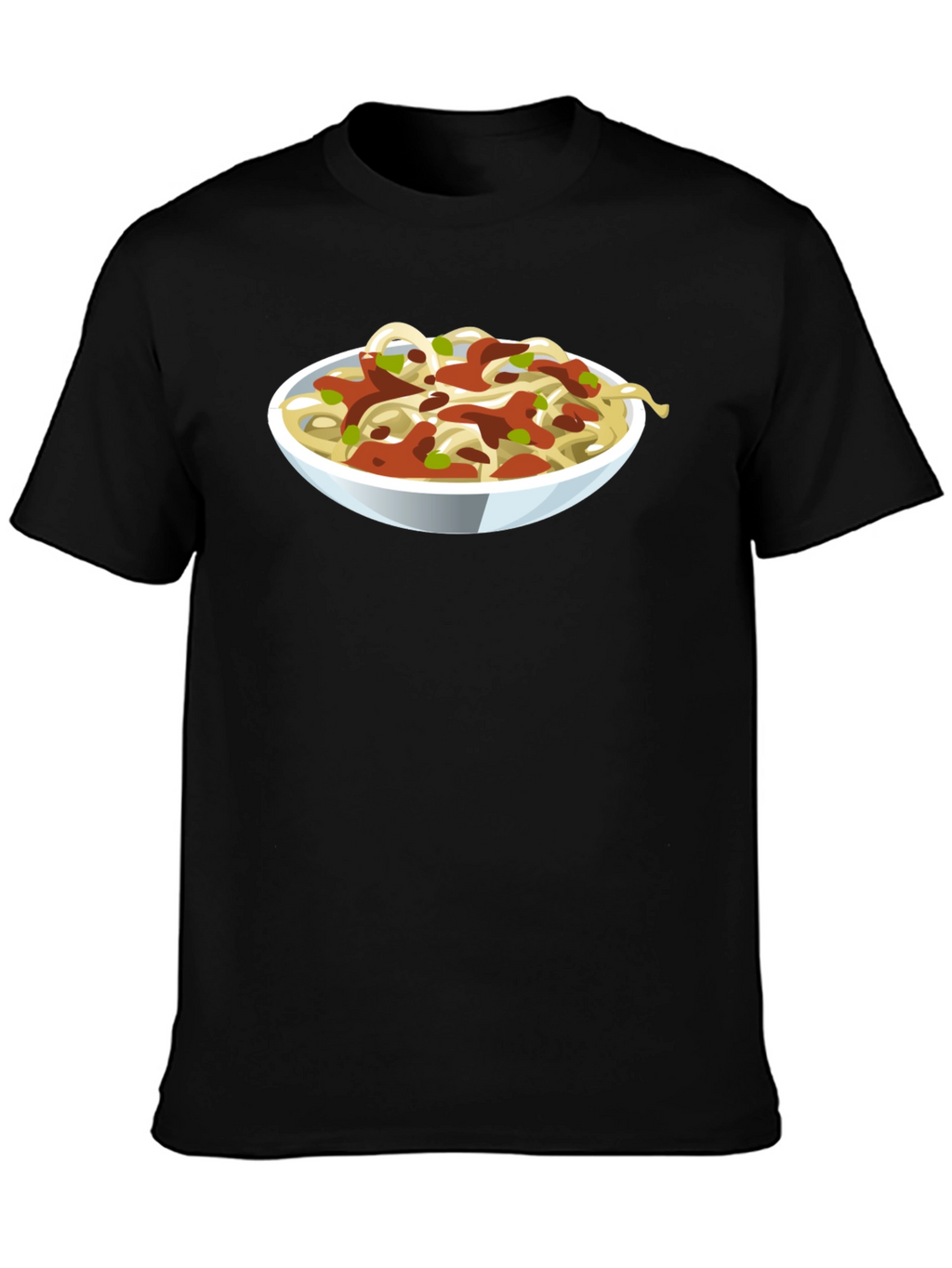 Spaghetti Bowl Graphic Tee - Foodie T-Shirt