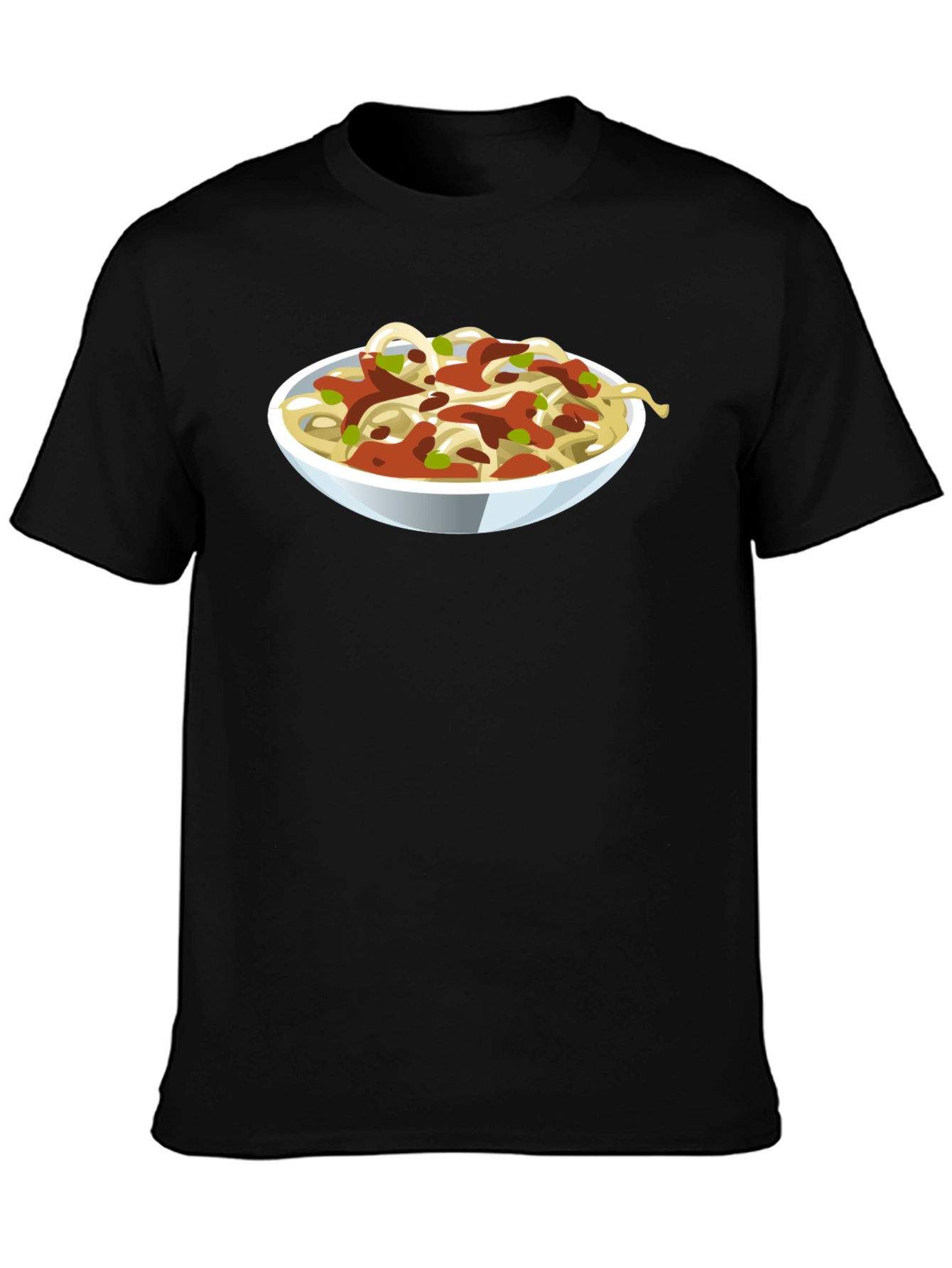 Spaghetti Bowl Graphic Tee - Foodie T-Shirt