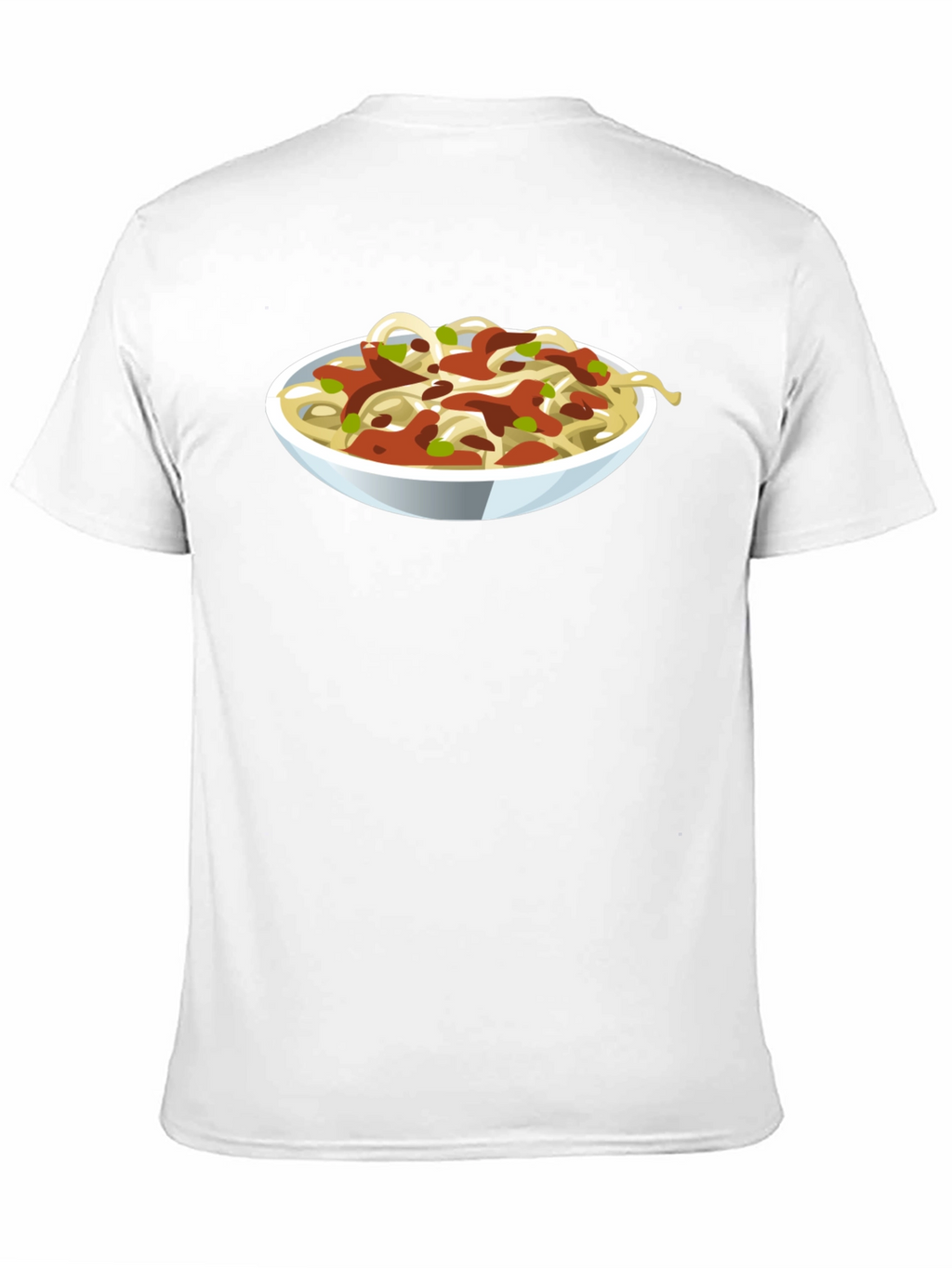 Spaghetti Bowl Graphic Tee - Foodie T-Shirt
