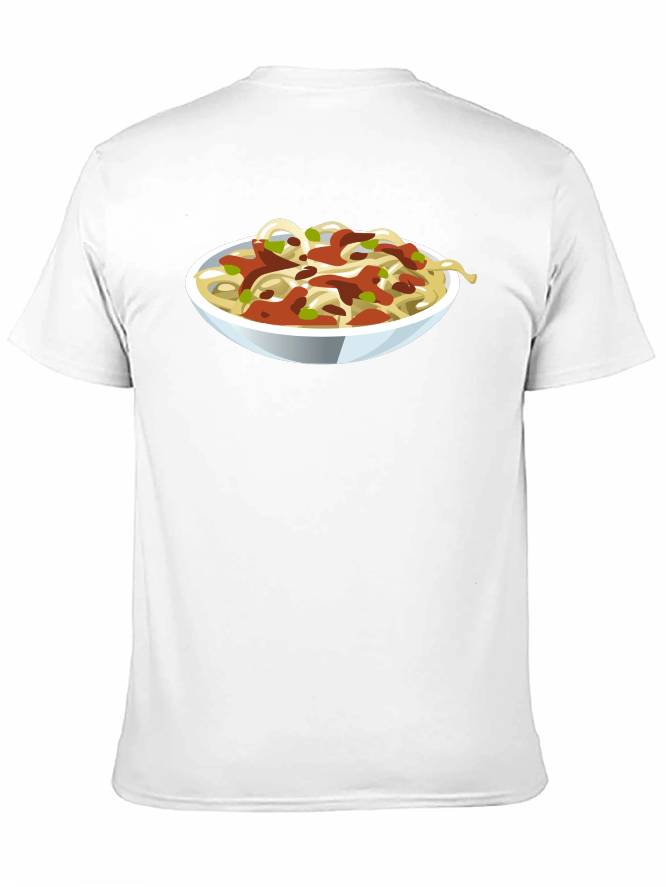 Spaghetti Bowl Graphic Tee - Foodie T-Shirt