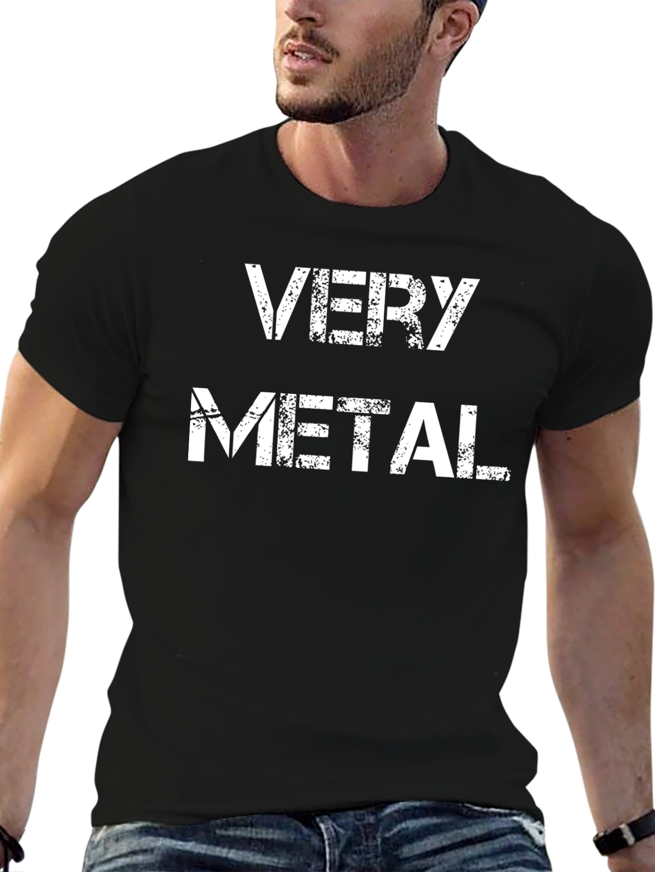 Very Metal Graphic T-Shirt - Rocker Style