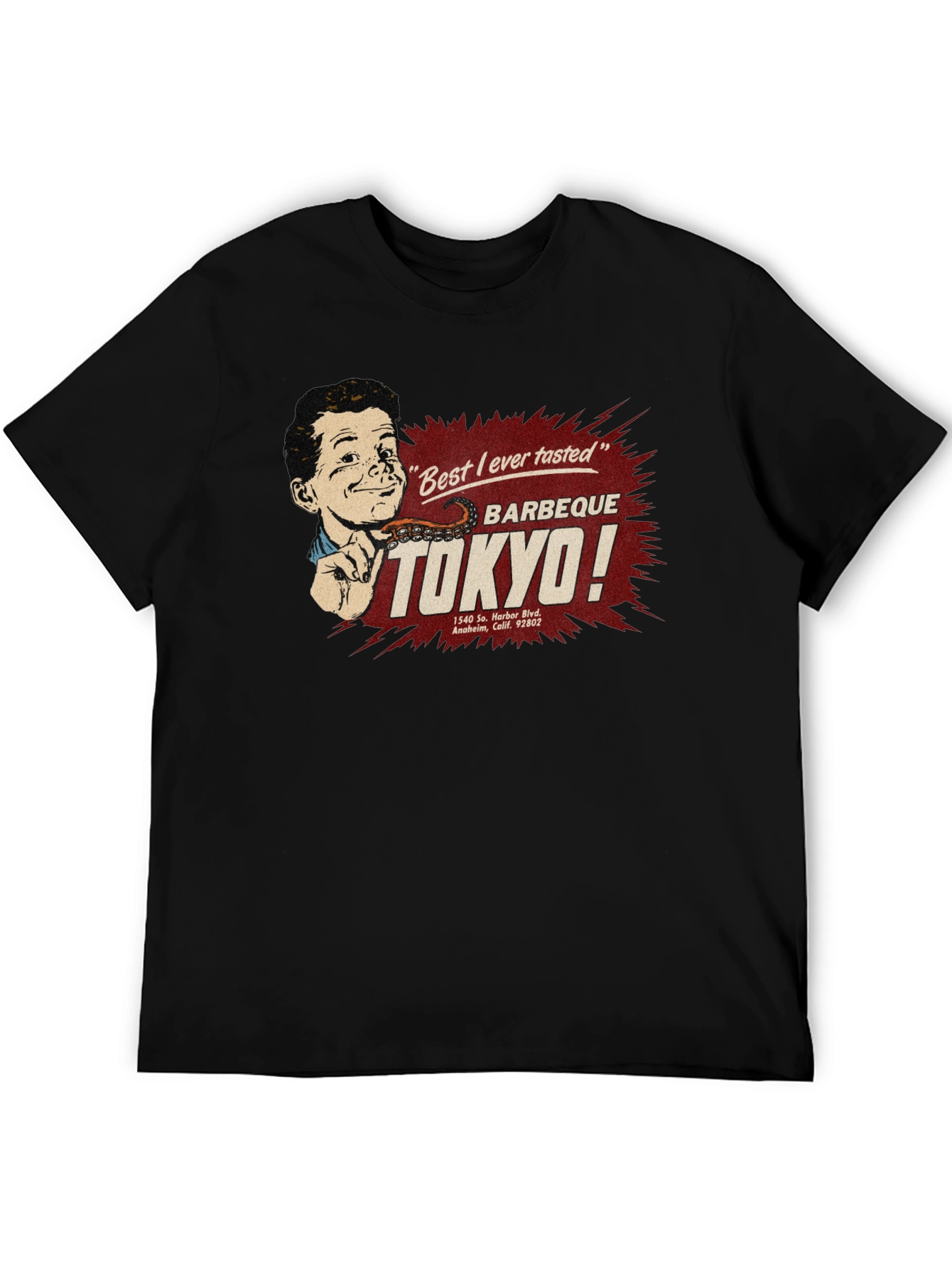 BBQ Tokyo T-Shirt - Best I Ever Tasted Graphic Tee