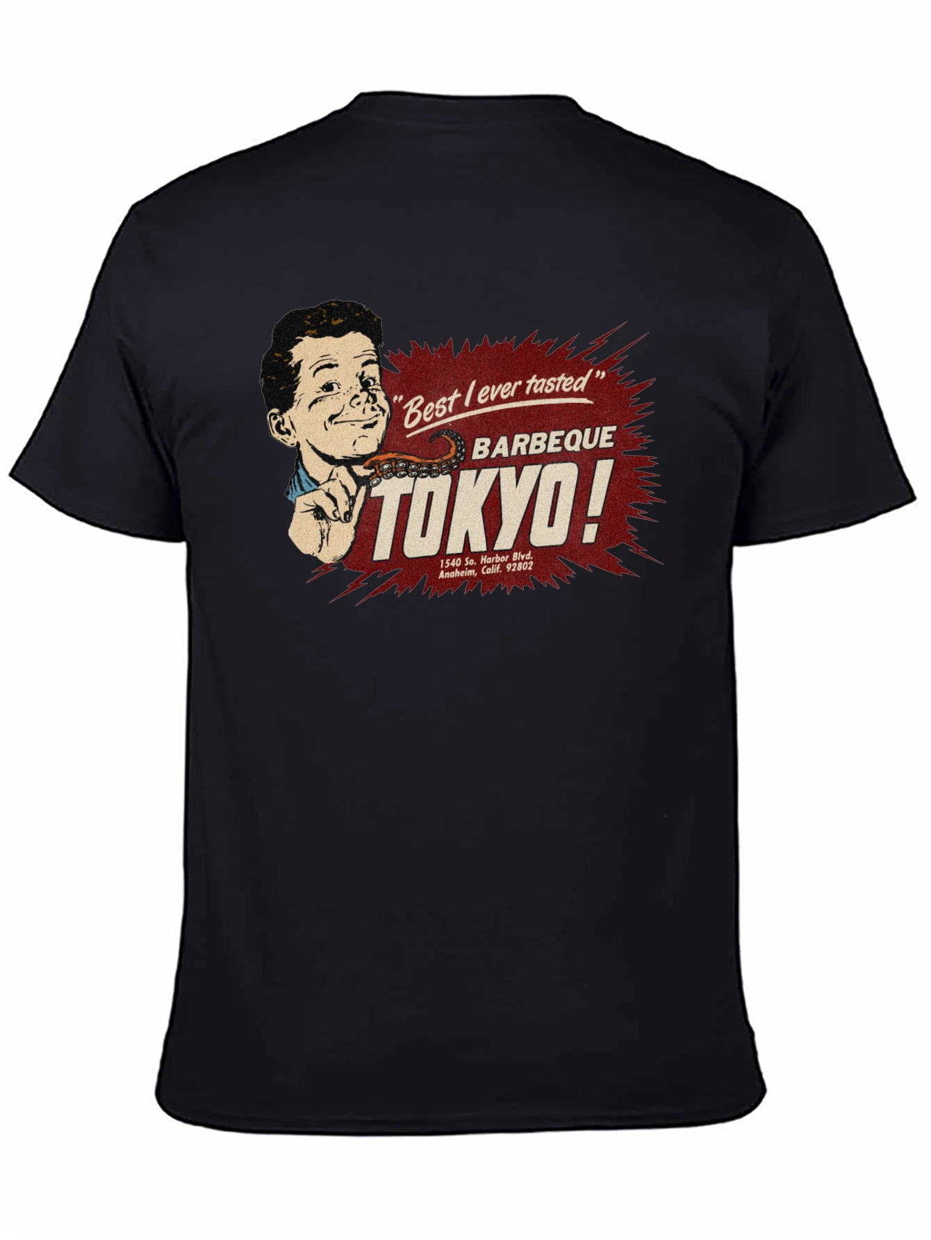 BBQ Tokyo T-Shirt - Best I Ever Tasted Graphic Tee