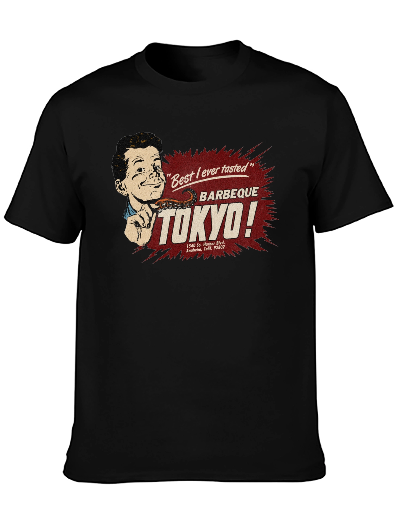 BBQ Tokyo T-Shirt - Best I Ever Tasted Graphic Tee