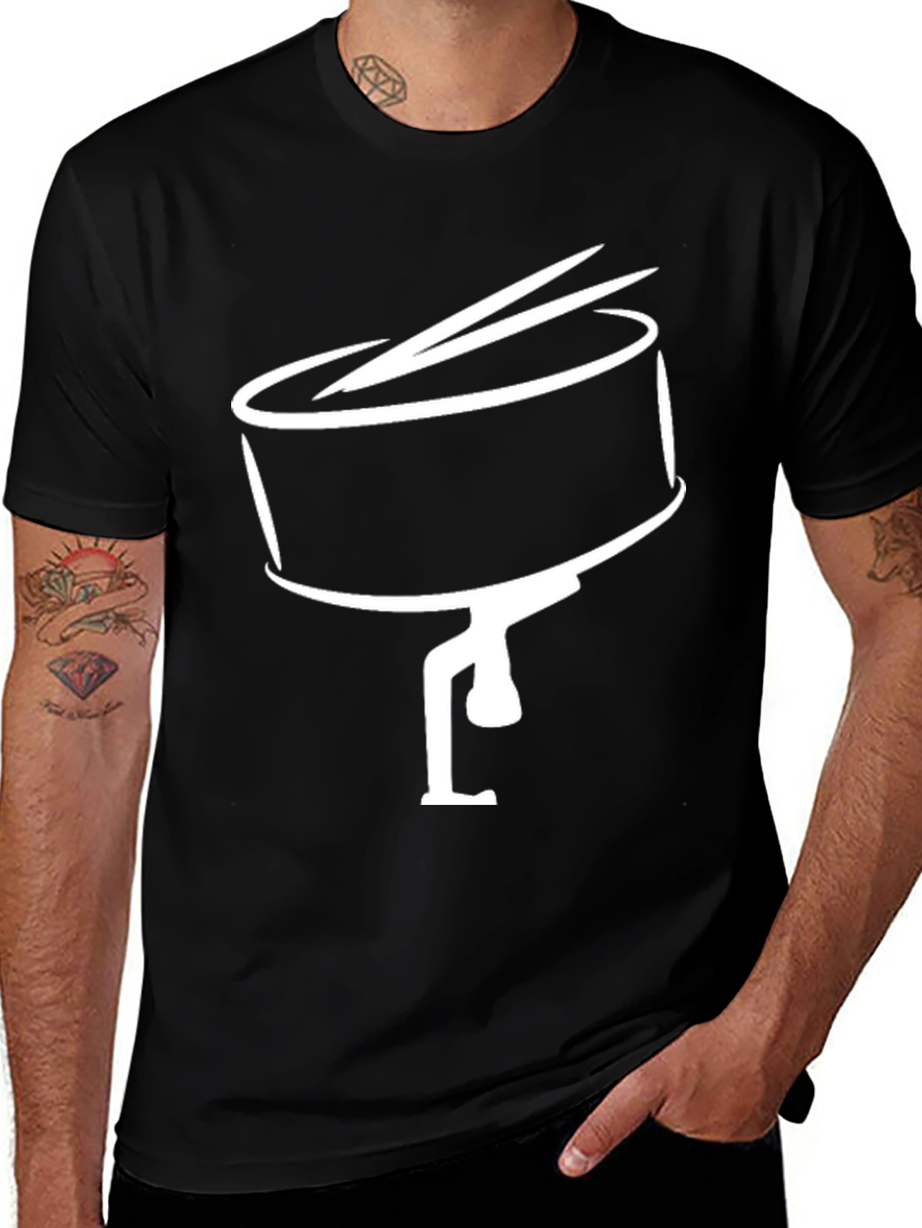 Drum Set T-Shirt - Percussionist Tee