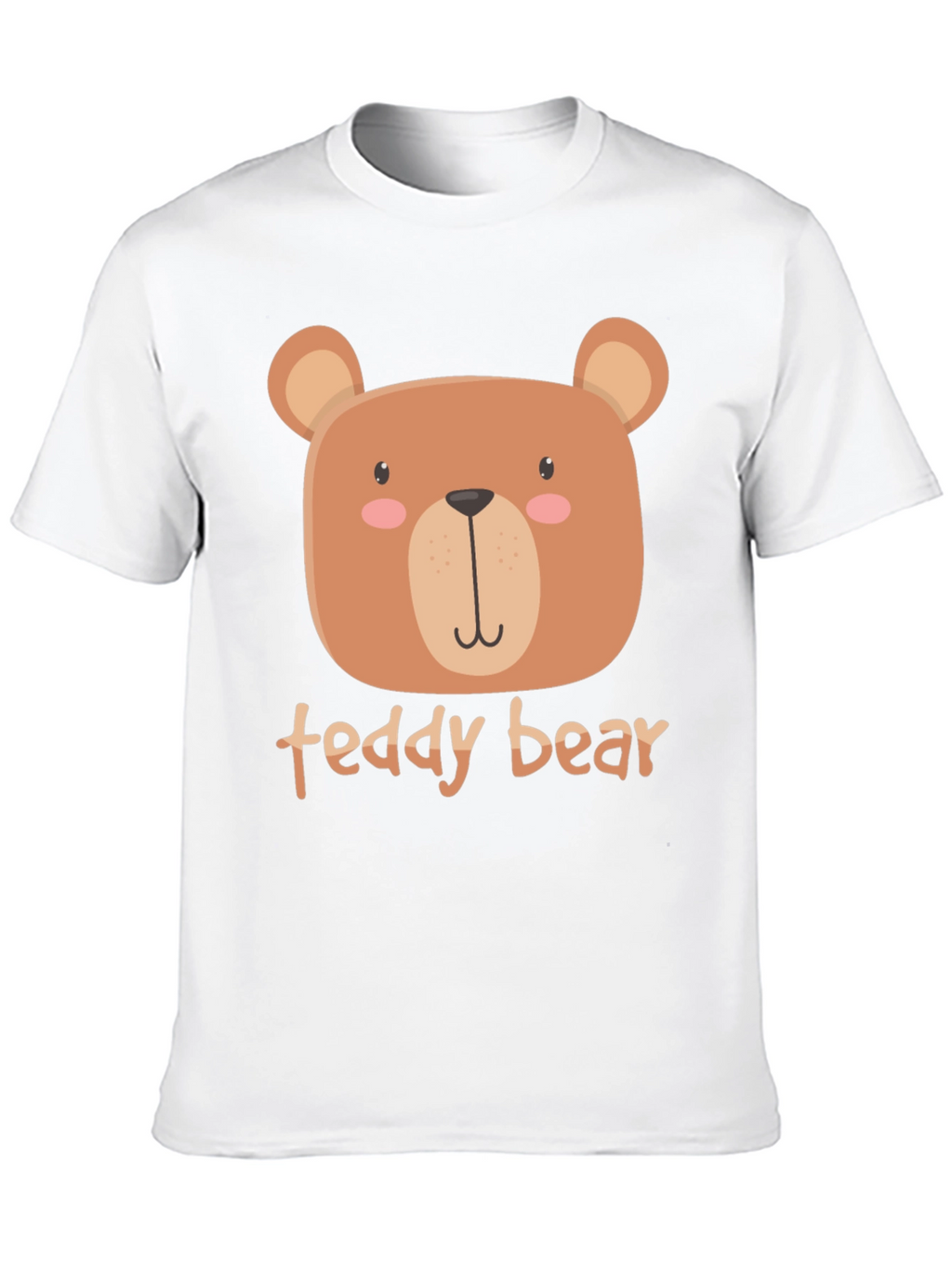 Cute Teddy Bear Graphic T-Shirt