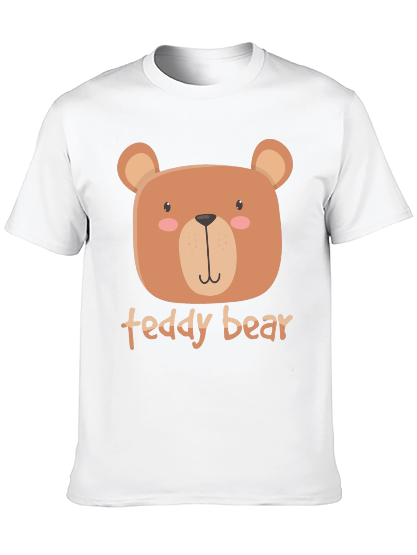 Cute Teddy Bear Graphic T-Shirt