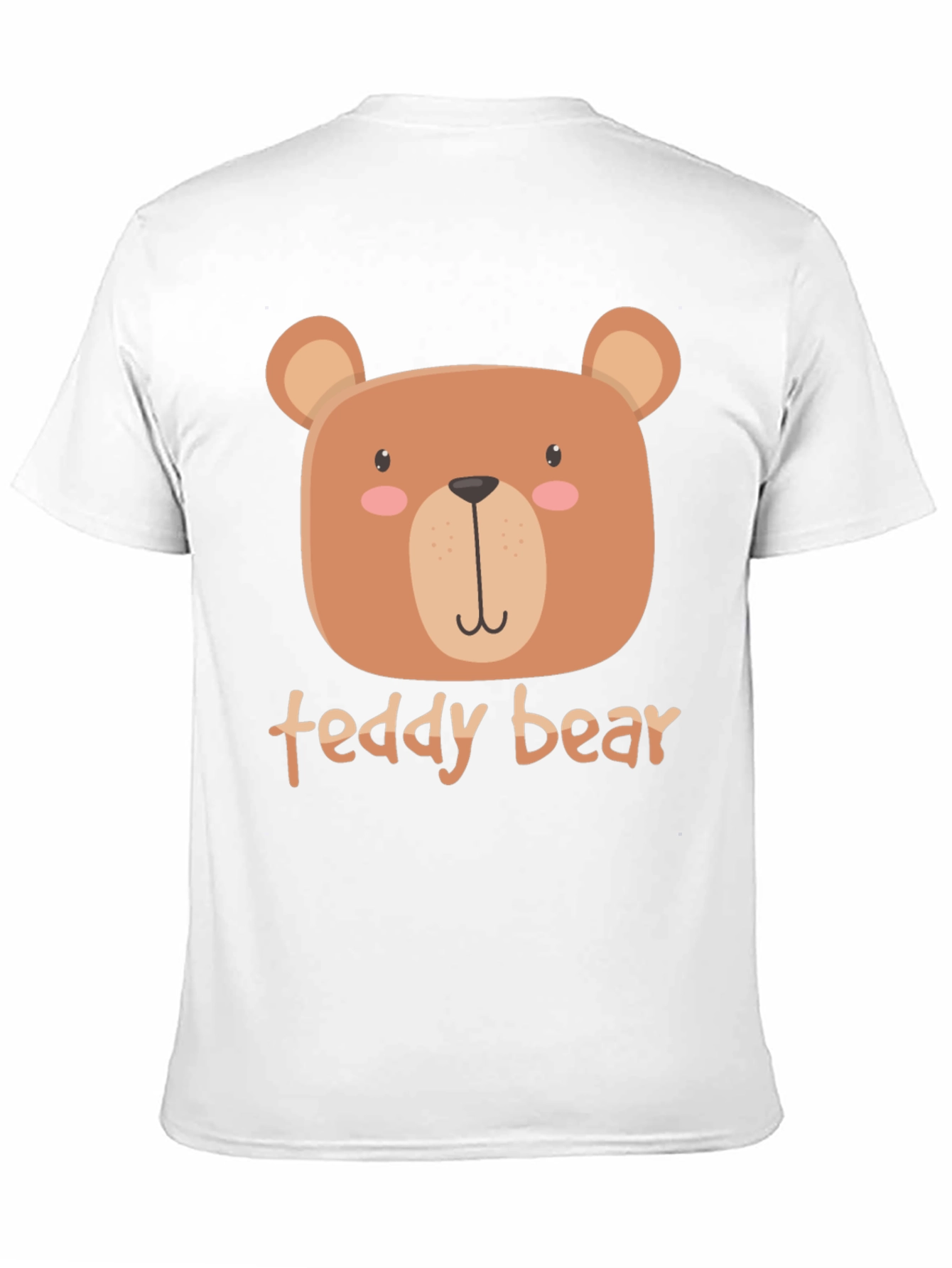 Cute Teddy Bear Graphic T-Shirt