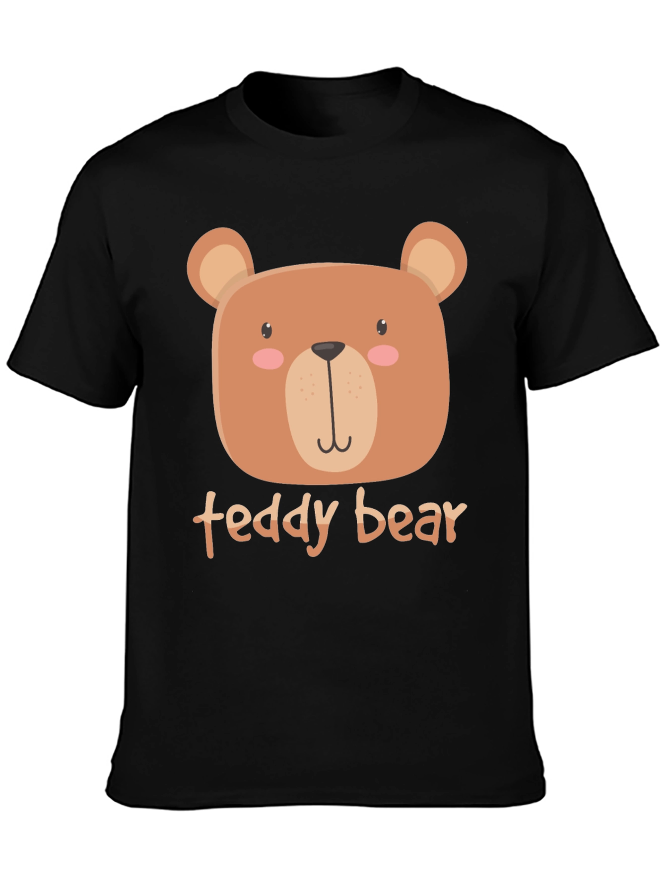 Cute Teddy Bear Graphic T-Shirt