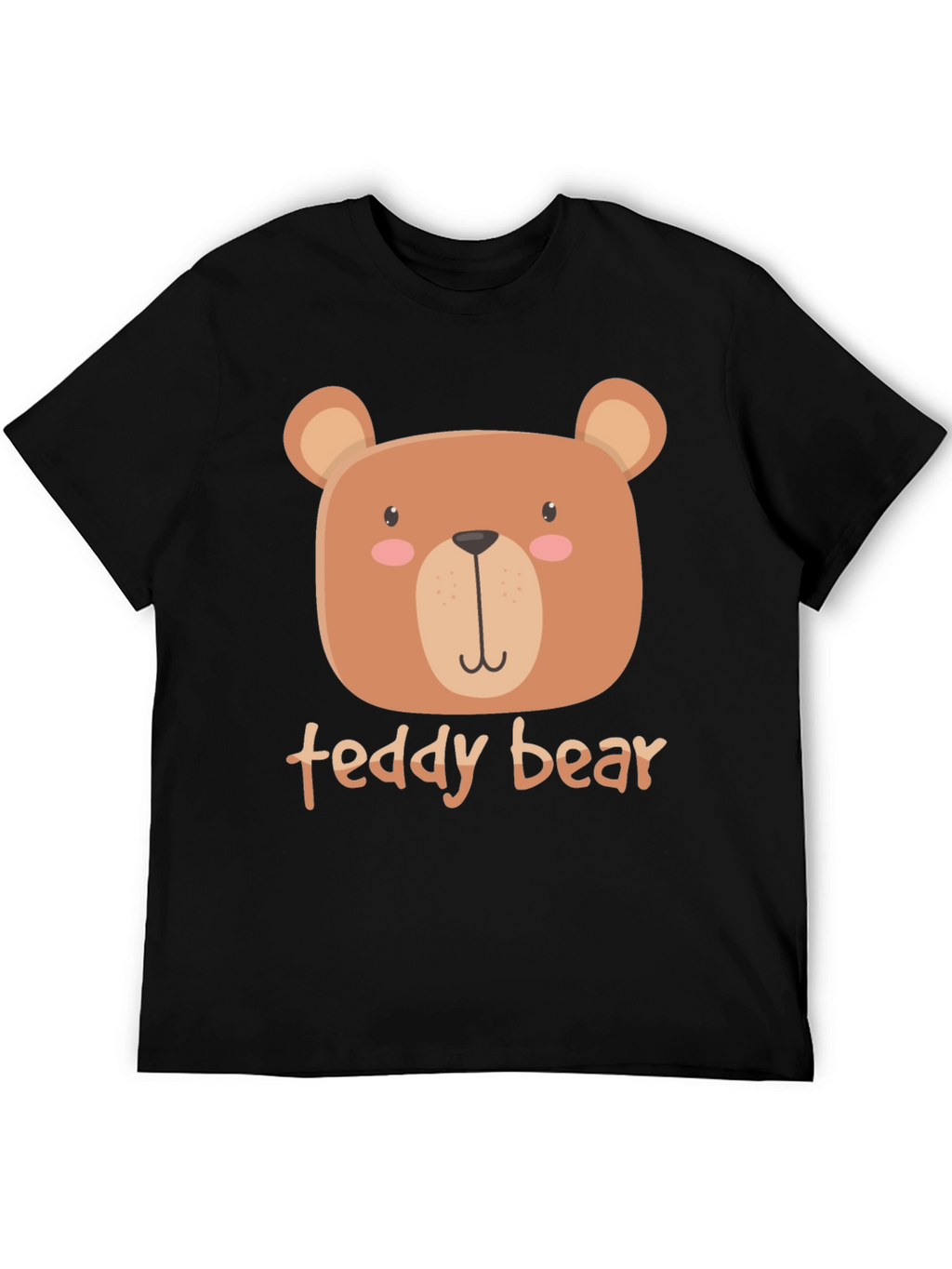 Cute Teddy Bear Graphic T-Shirt