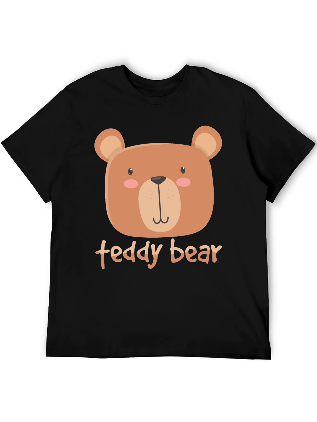 Cute Teddy Bear Graphic T-Shirt