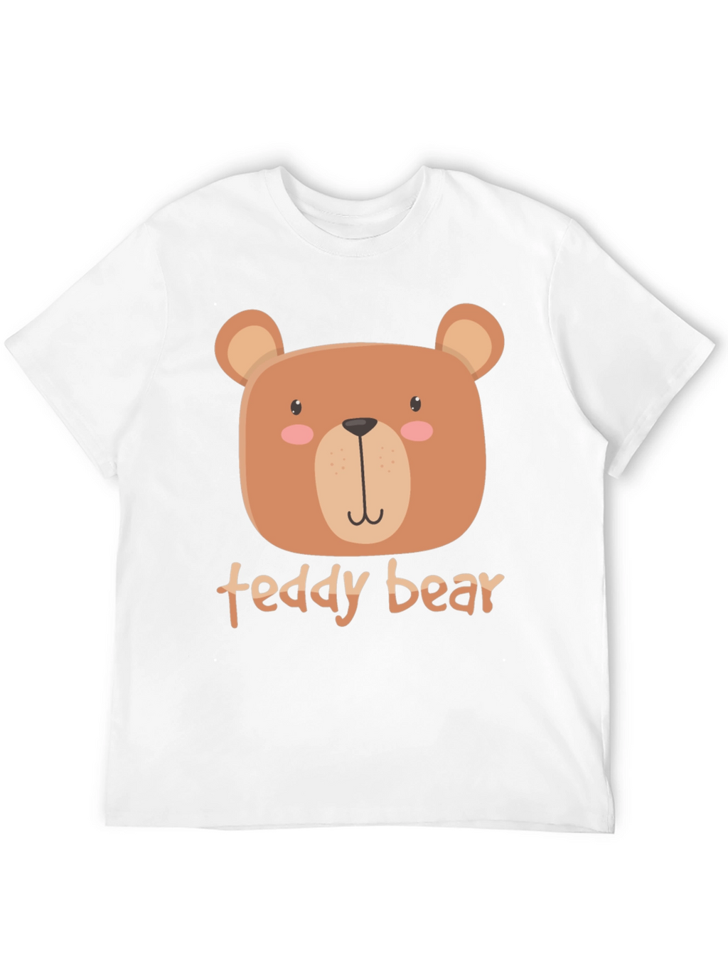 Cute Teddy Bear Graphic T-Shirt
