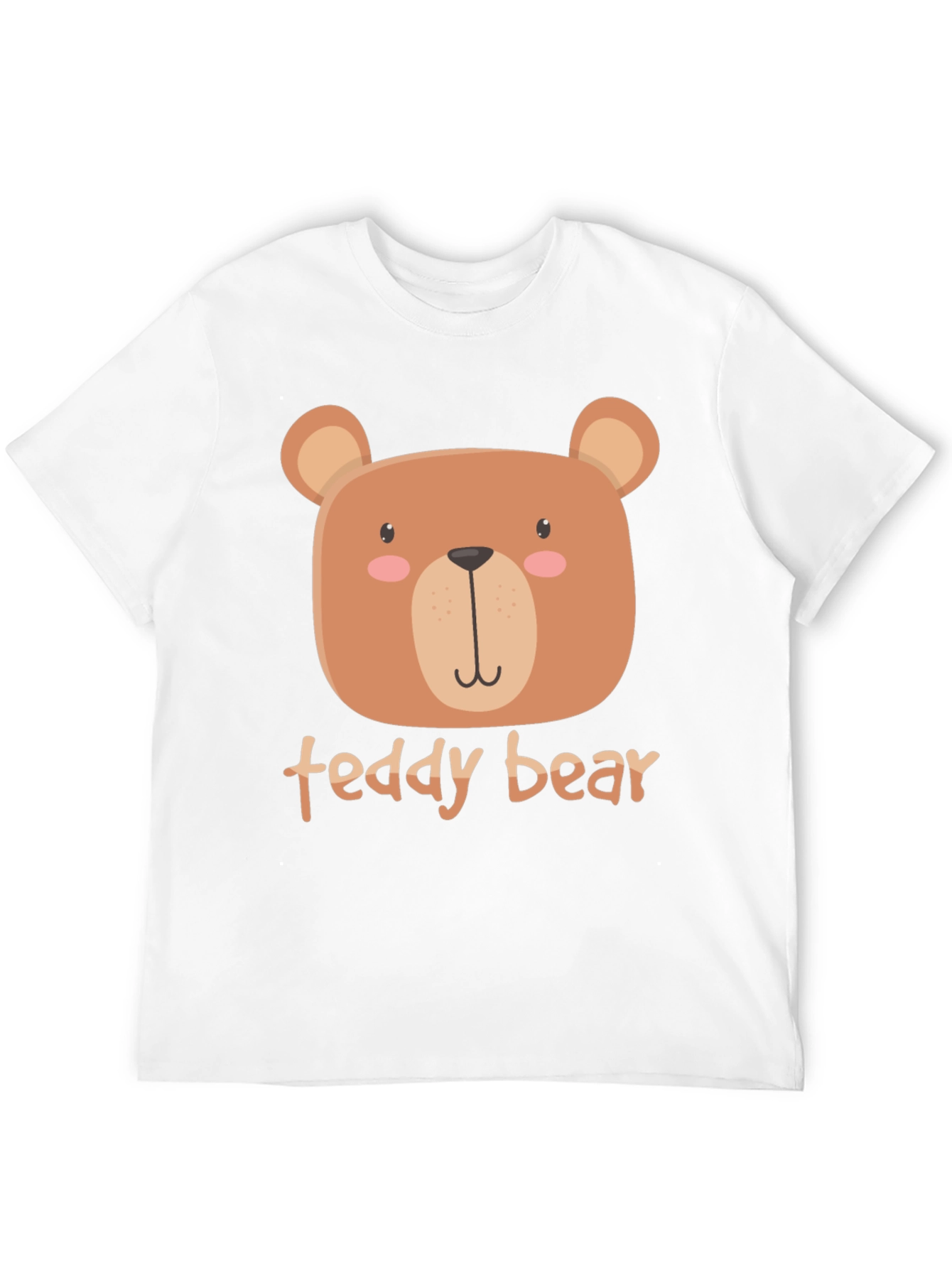 Cute Teddy Bear Graphic T-Shirt