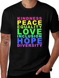Kindness Peace Love Inclusion Diversity T-Shirt