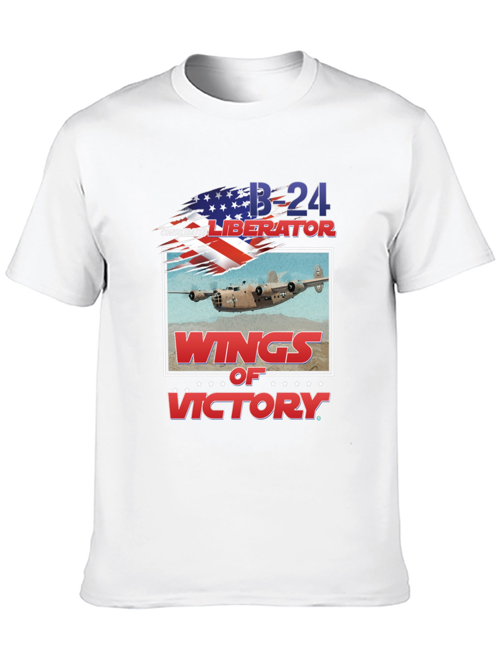 B-24 Liberator Wings of Victory T-Shirt