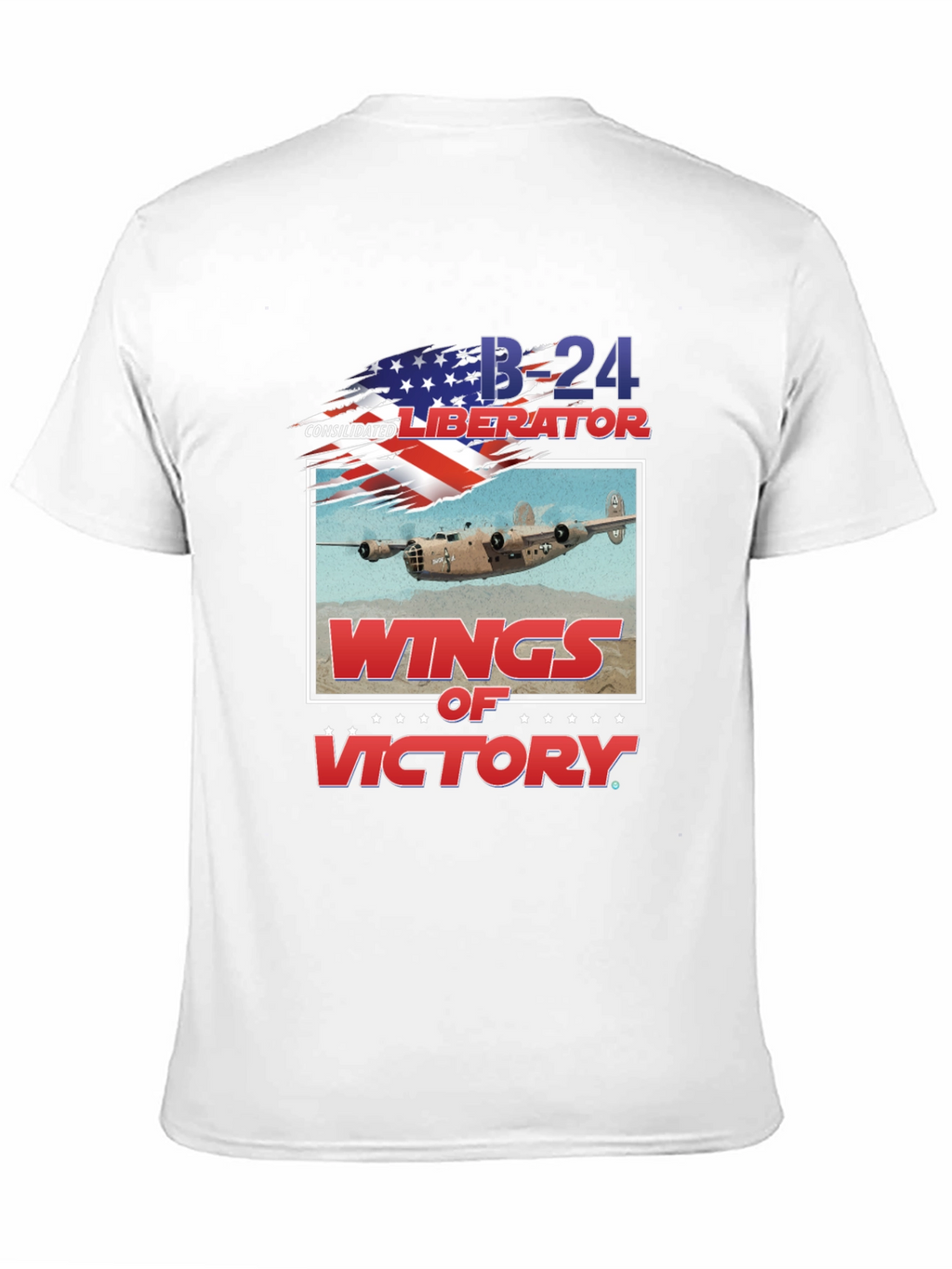 B-24 Liberator Wings of Victory T-Shirt