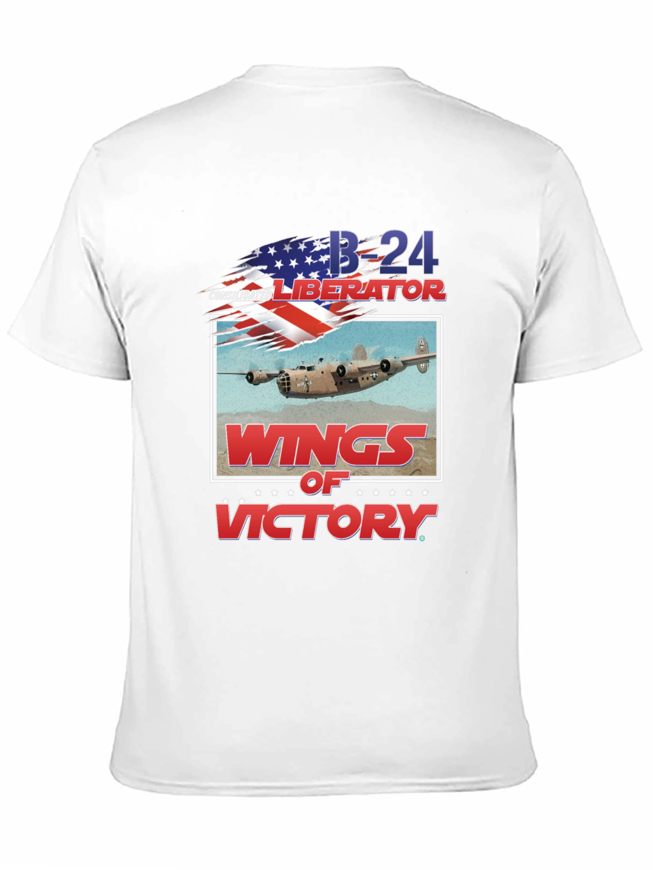 B-24 Liberator Wings of Victory T-Shirt