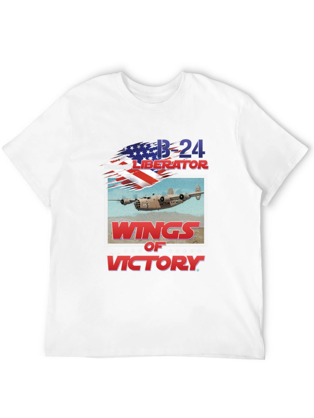 B-24 Liberator Wings of Victory T-Shirt