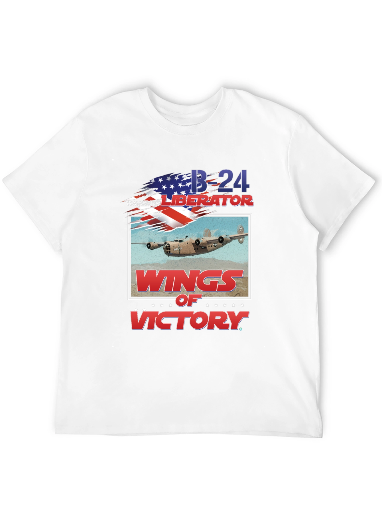 B-24 Liberator Wings of Victory T-Shirt