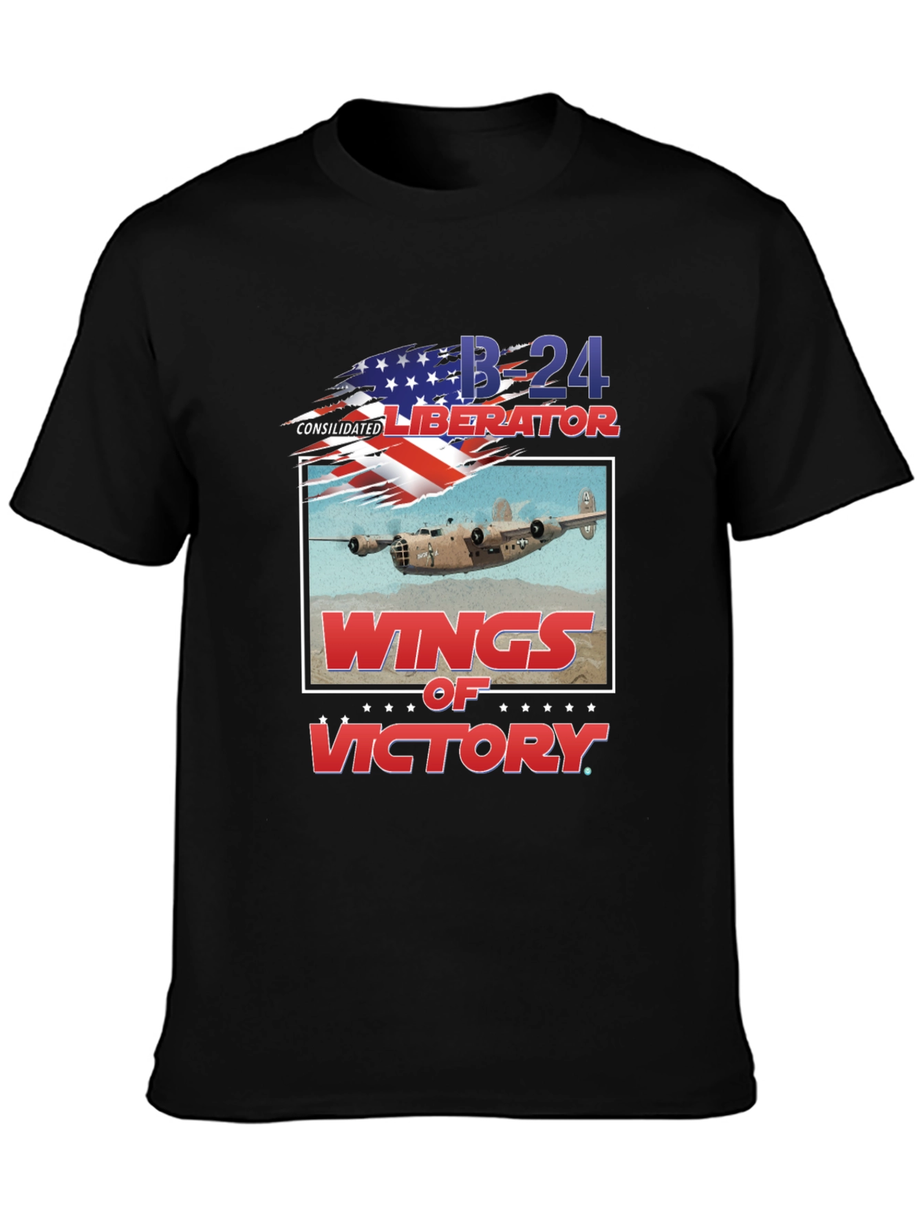 B-24 Liberator Wings of Victory T-Shirt