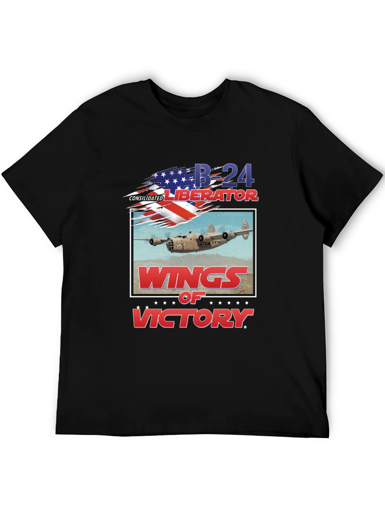 B-24 Liberator Wings of Victory T-Shirt