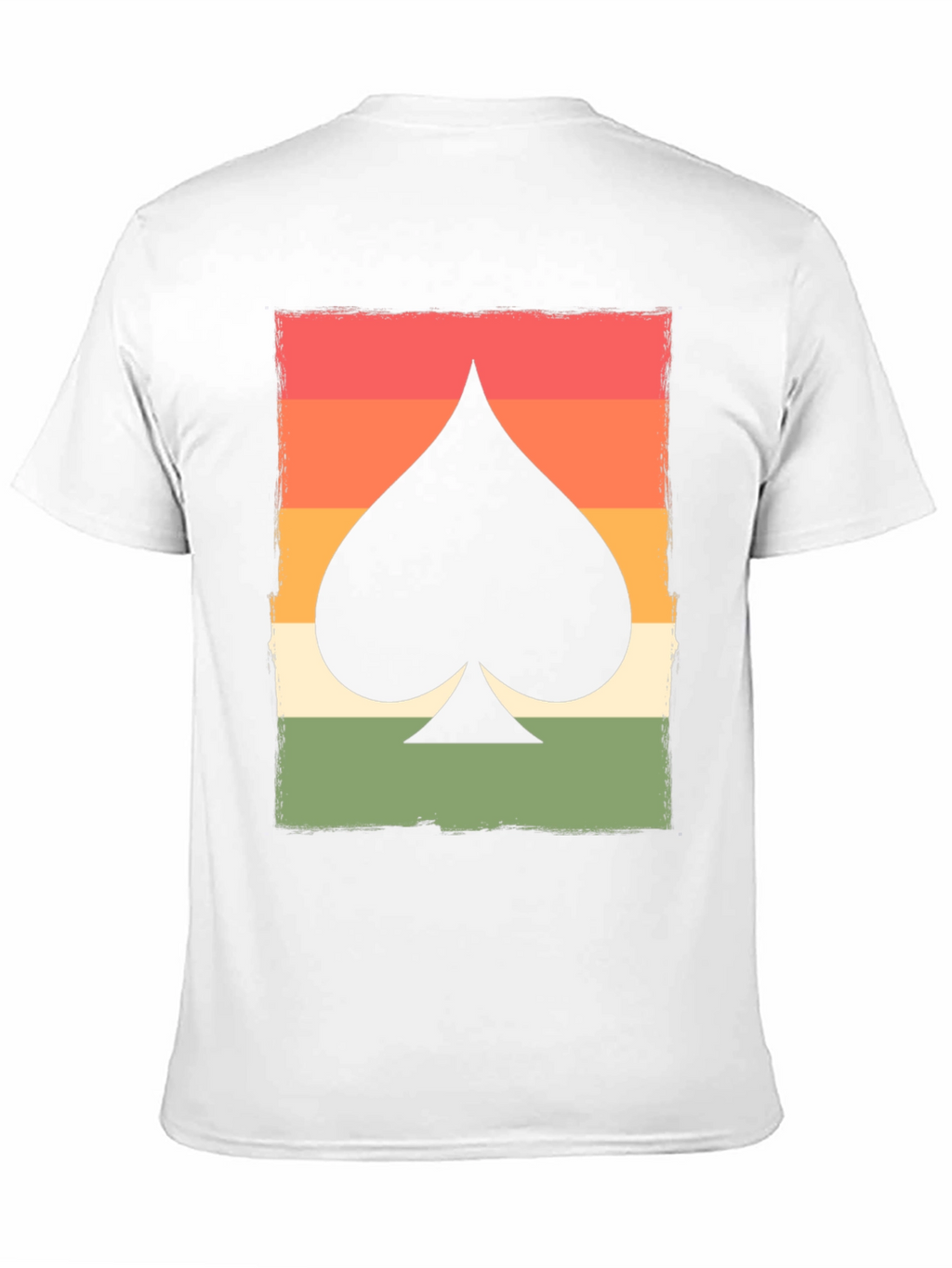 Retro Spade Card Graphic T-Shirt - Unisex