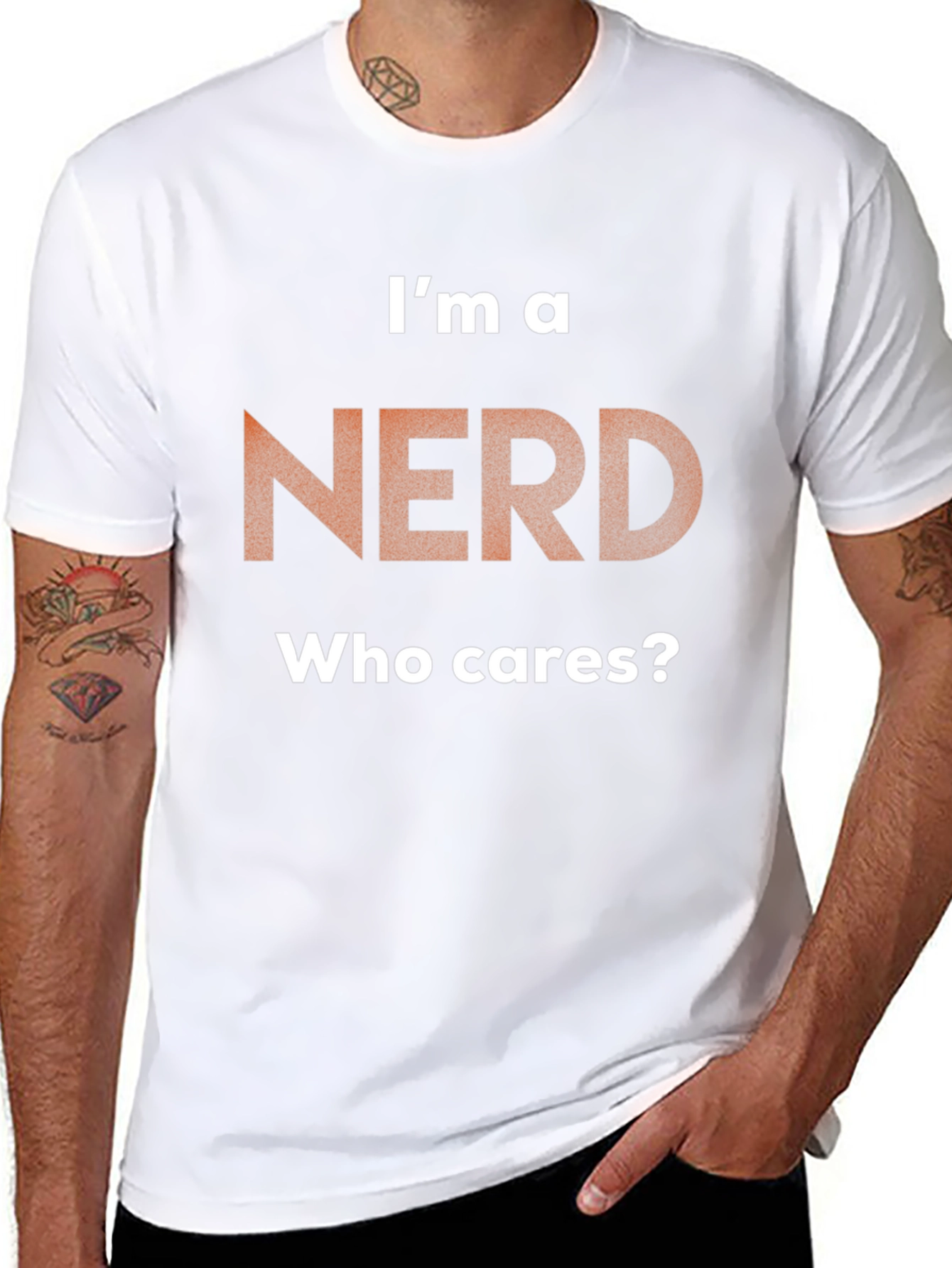 Im A Nerd T-Shirt - Who Cares? - Graphic Tee