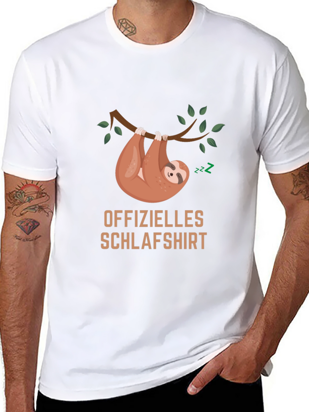 Sloth Sleep T-Shirt - Official Sleep Shirt