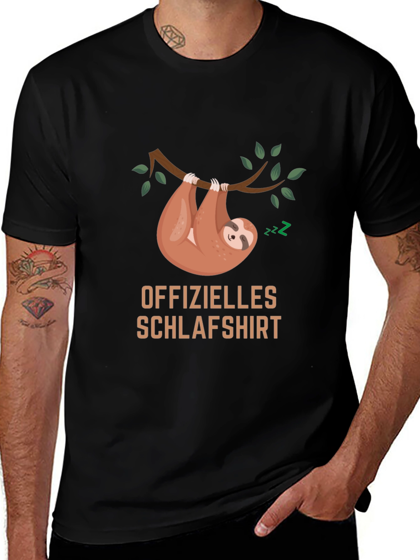 Sloth Sleep T-Shirt - Official Sleep Shirt