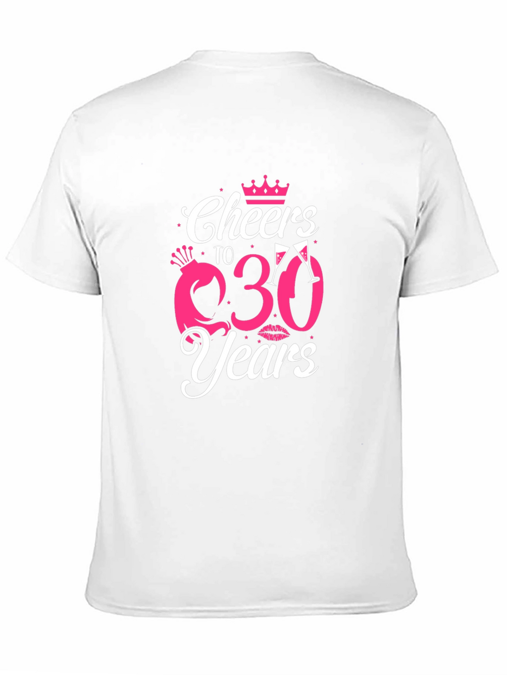 Cheers to 30 Years Black Graphic Tee