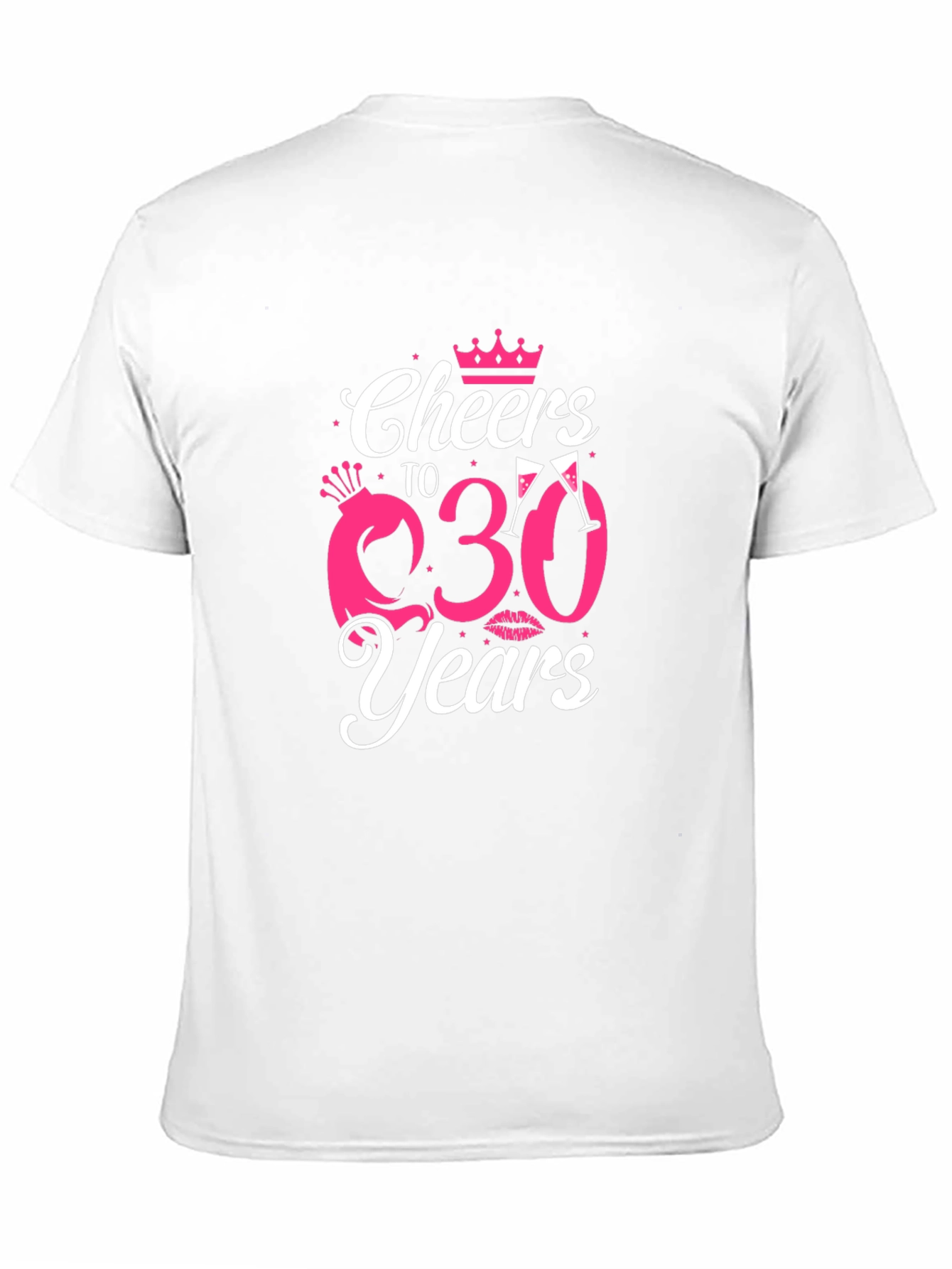 Cheers to 30 Years Black Graphic Tee