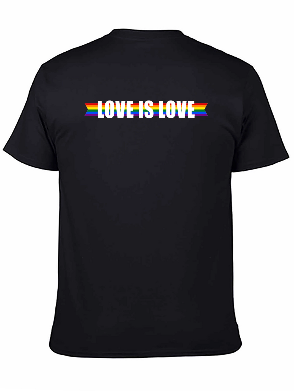 Love is Love Pride T-Shirt - Black LGBTQ Tee
