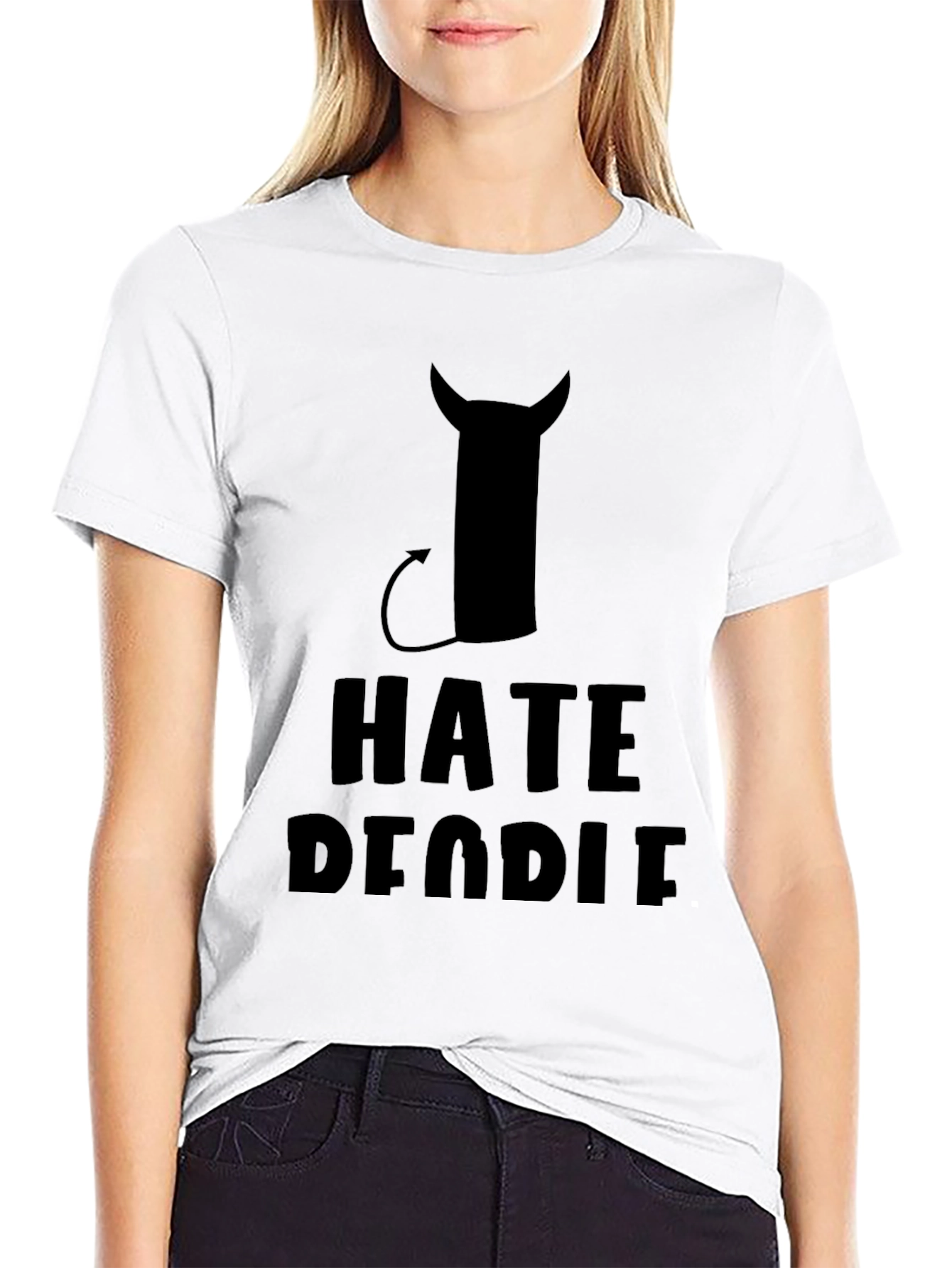 I Hate People T-Shirt - Devilish Humor