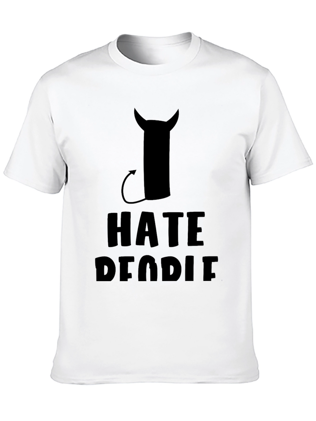 I Hate People T-Shirt - Devilish Humor