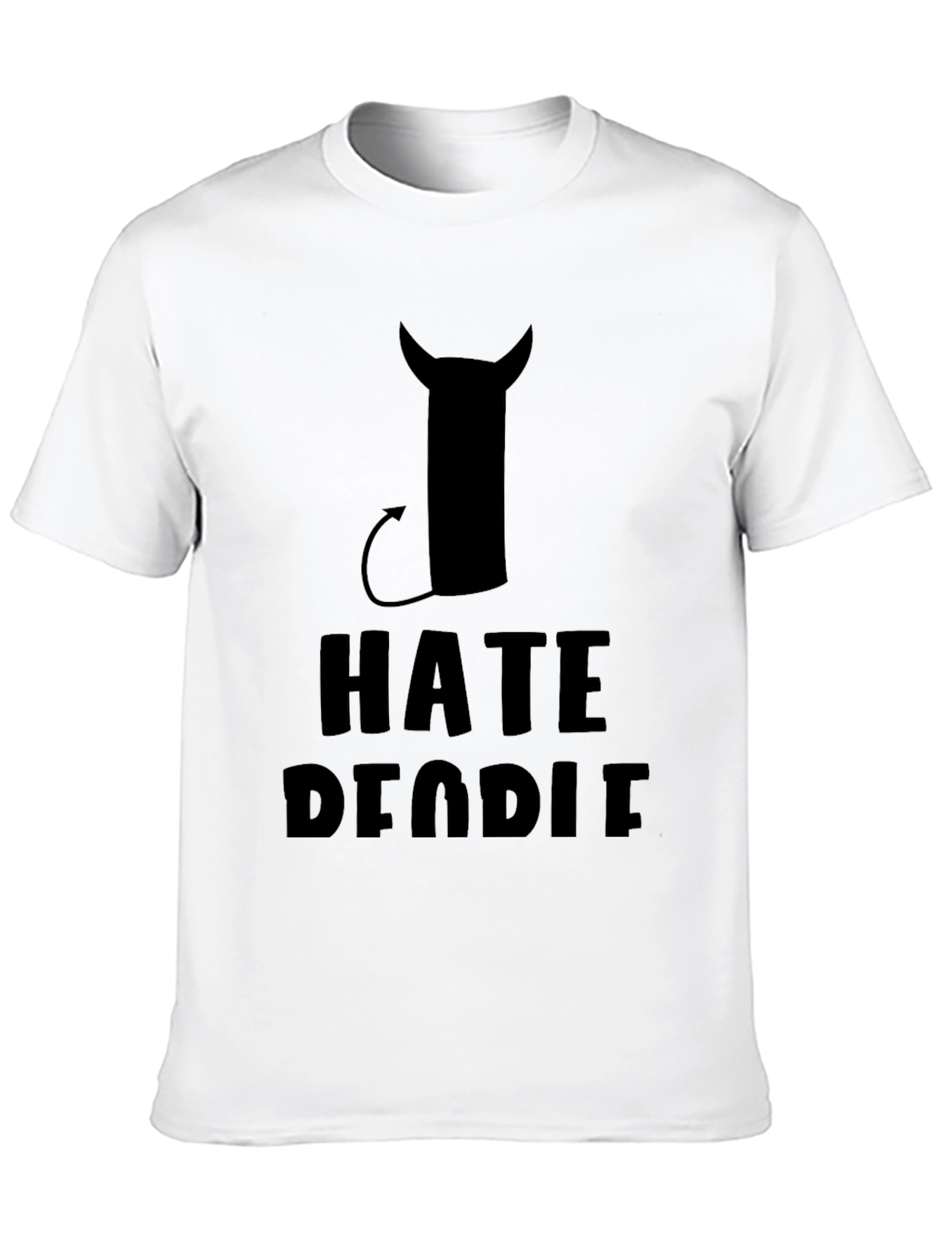 I Hate People T-Shirt - Devilish Humor
