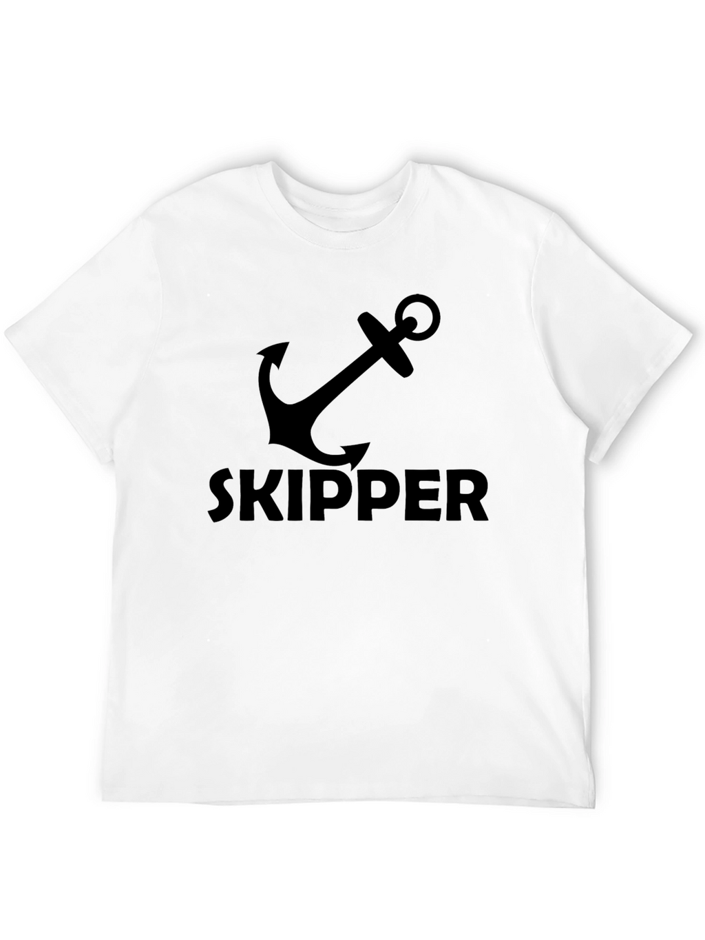 Skipper Anchor T-Shirt - Nautical Style