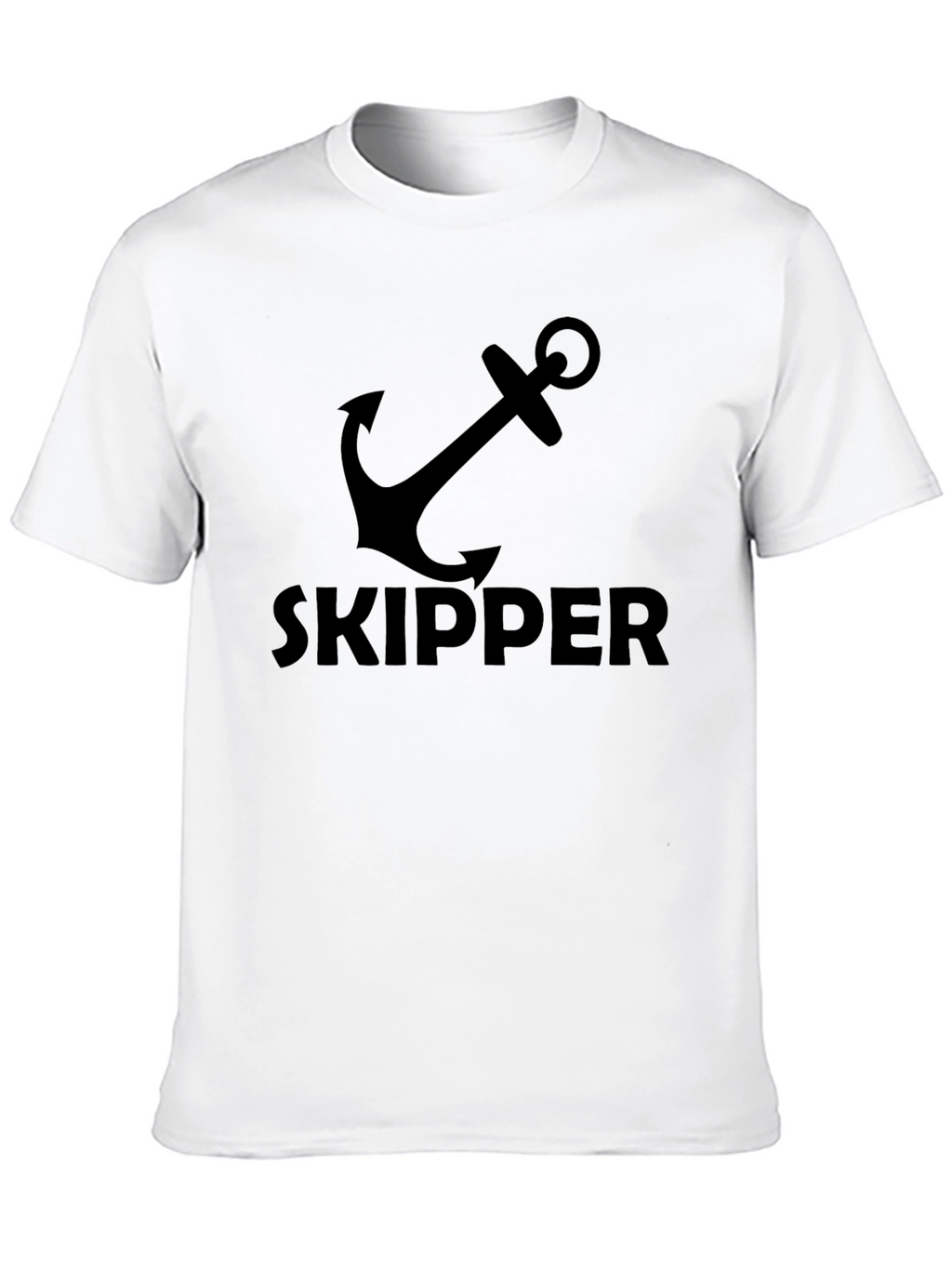 Skipper Anchor T-Shirt - Nautical Style