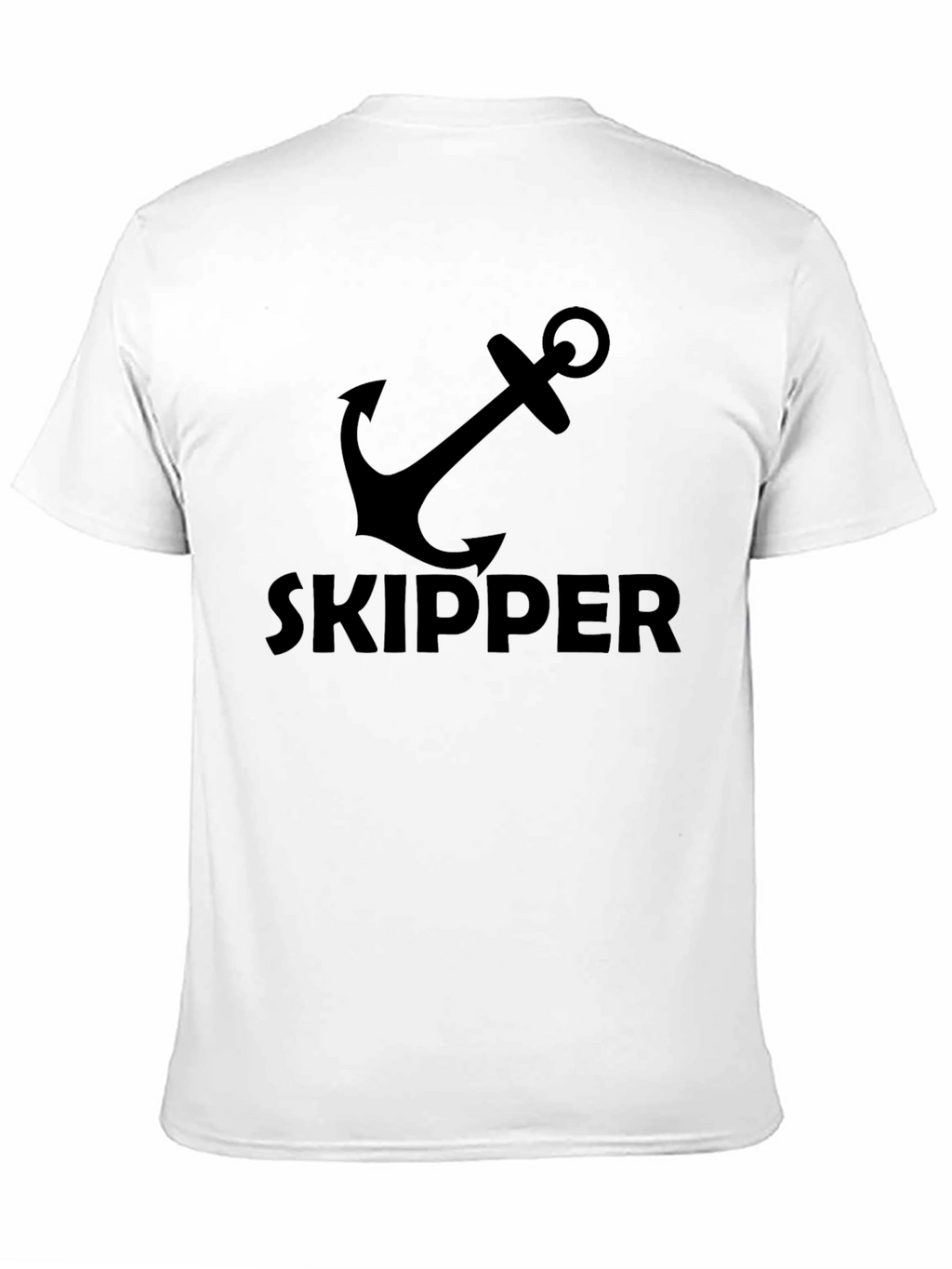 Skipper Anchor T-Shirt - Nautical Style