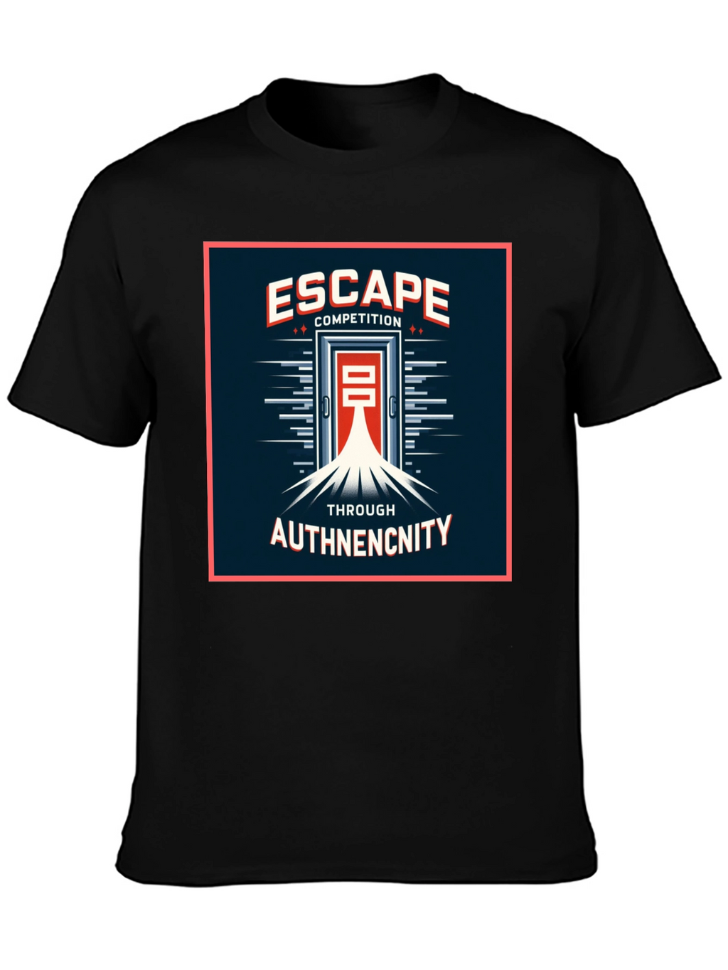 Escape Competition Authenticity Graphic T-Shirt