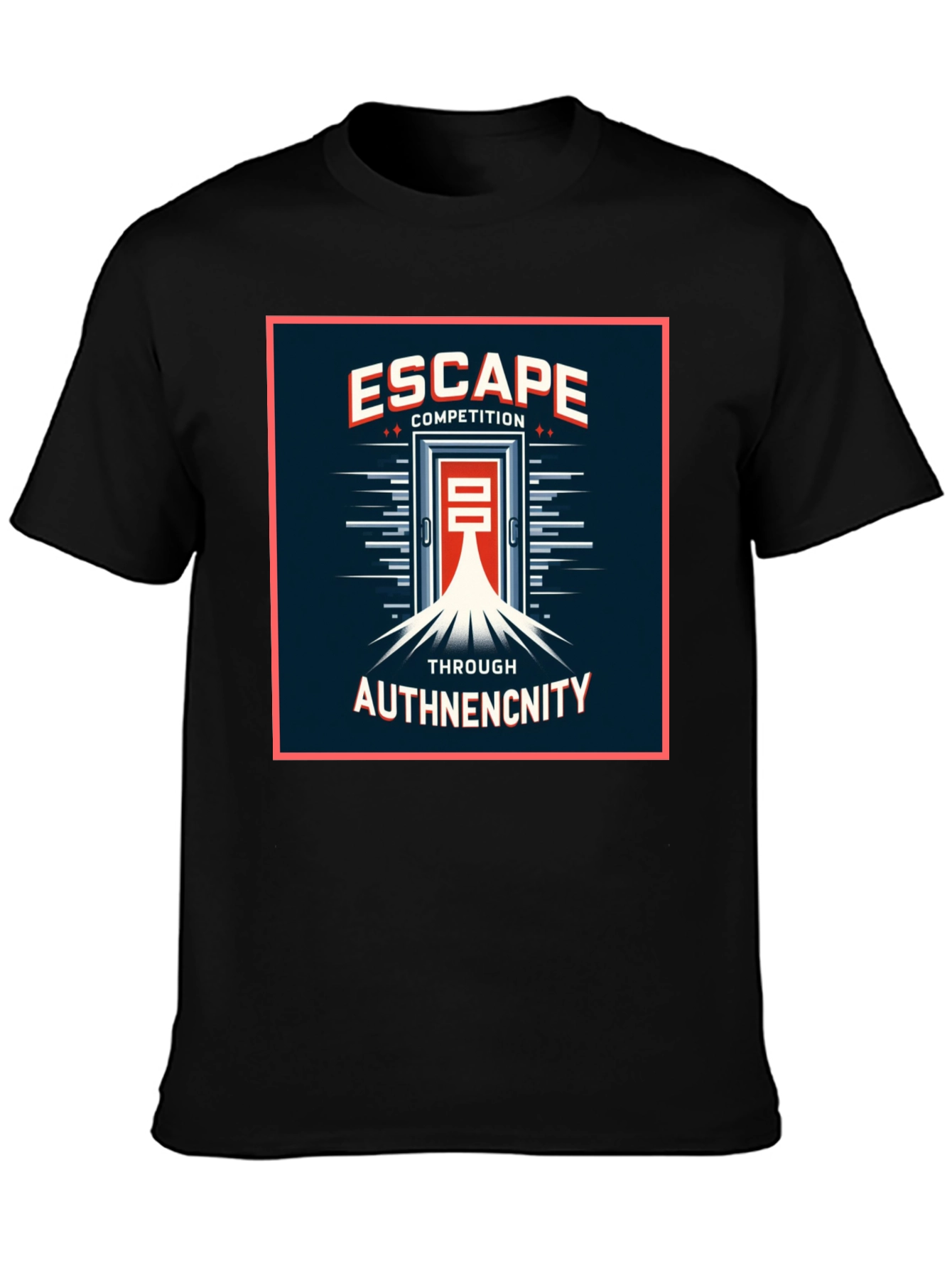 Escape Competition Authenticity Graphic T-Shirt