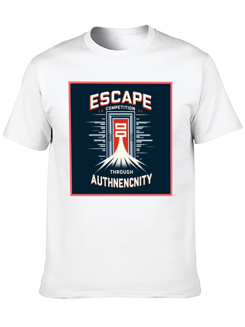 Escape Competition Authenticity Graphic T-Shirt