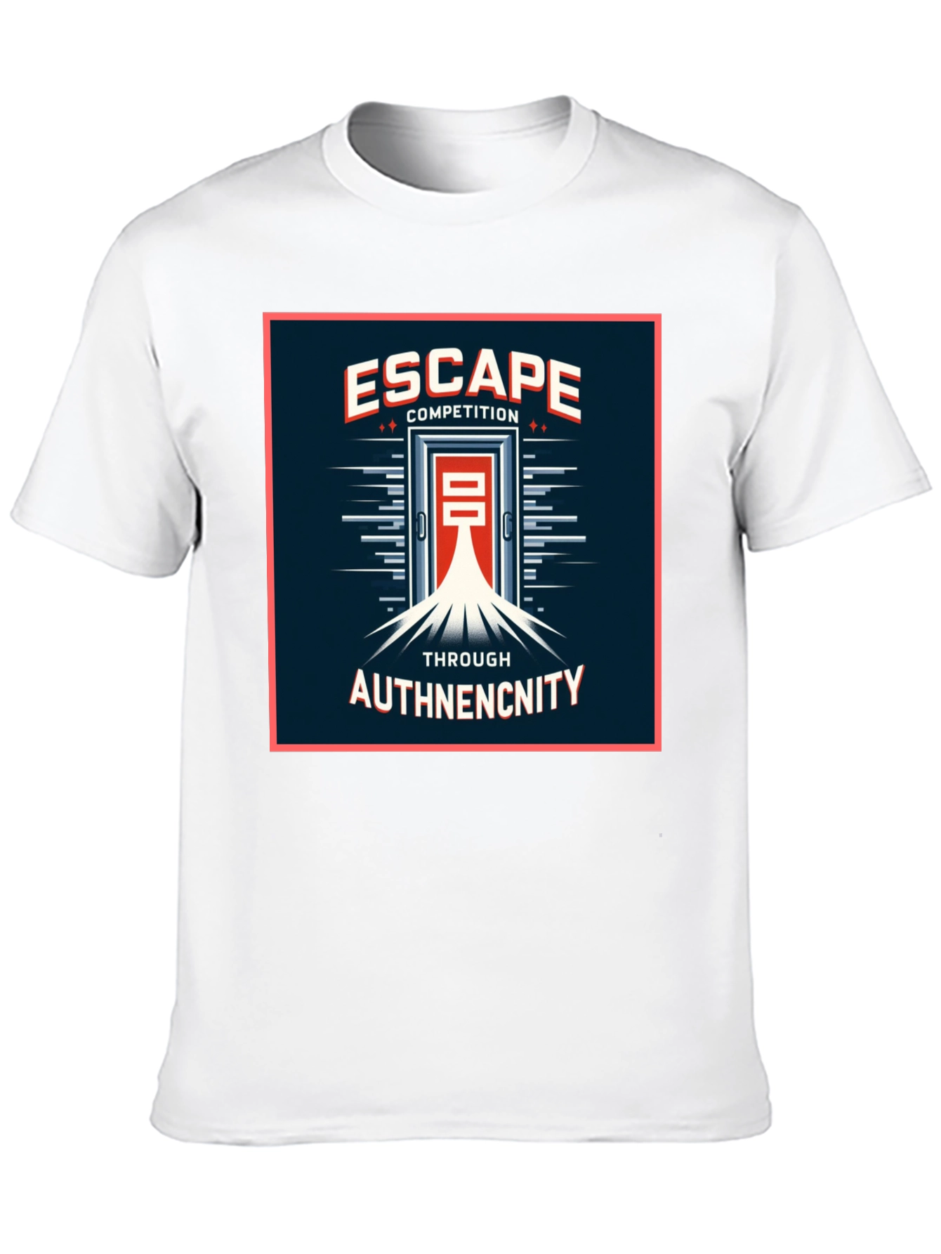 Escape Competition Authenticity Graphic T-Shirt