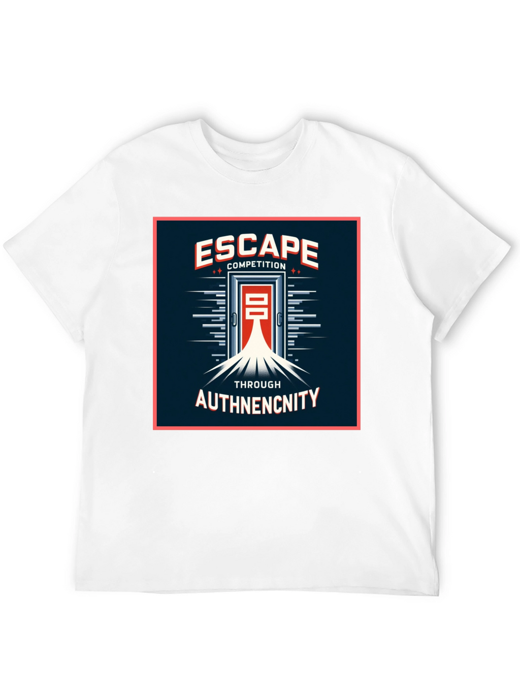 Escape Competition Authenticity Graphic T-Shirt